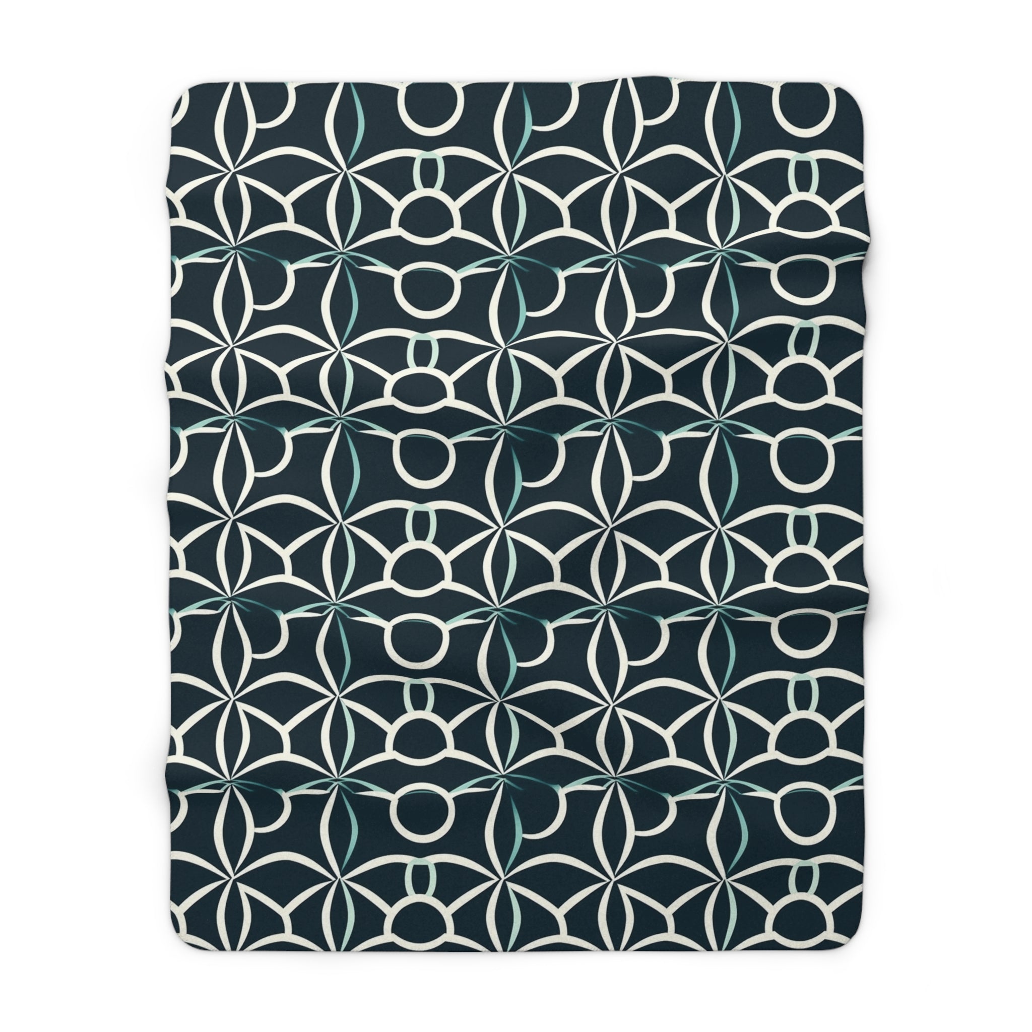 Sherpa Fleece Blanket (AOP) - Seamless Designs 27