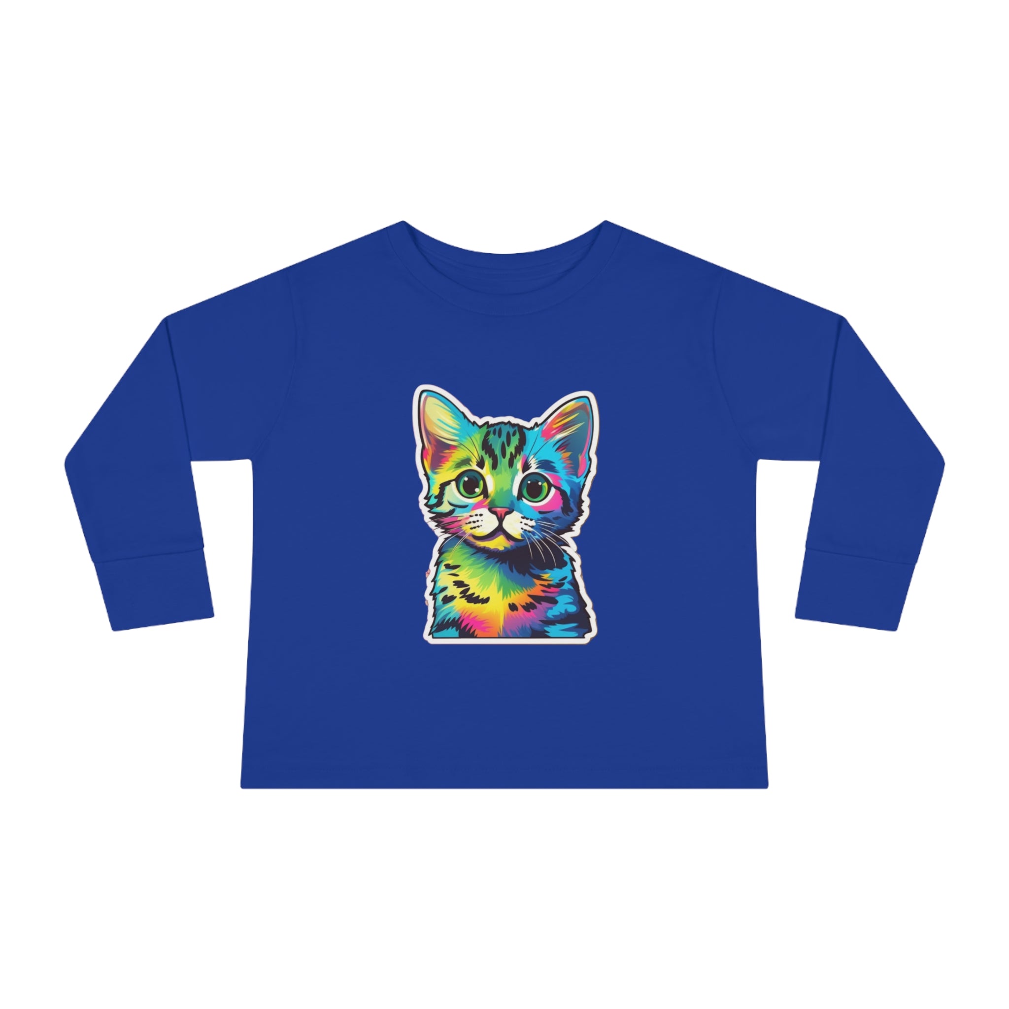 Toddler Long Sleeve Tee - Kittens 06