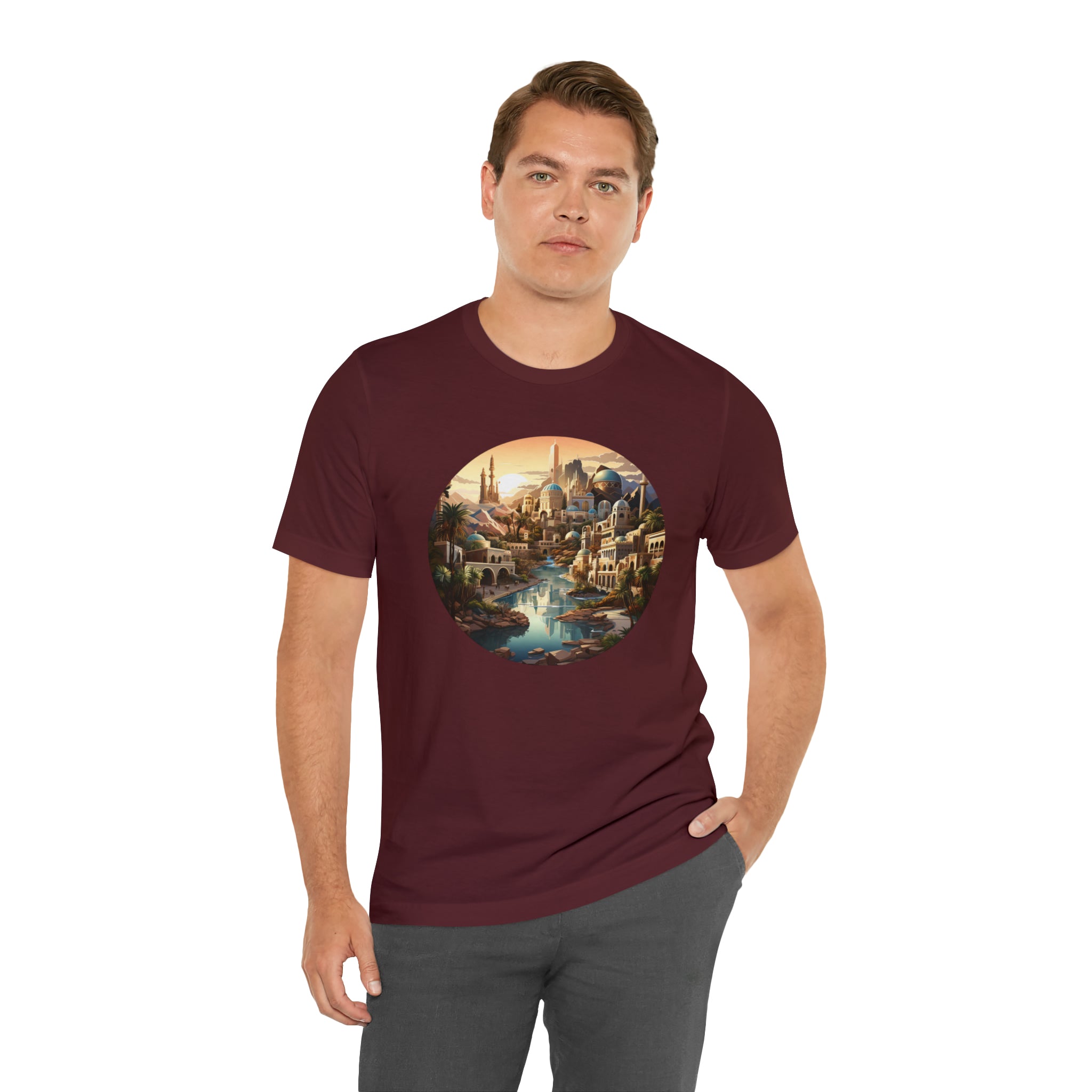 Unisex Jersey Short Sleeve Tee - Isometric Designs 07