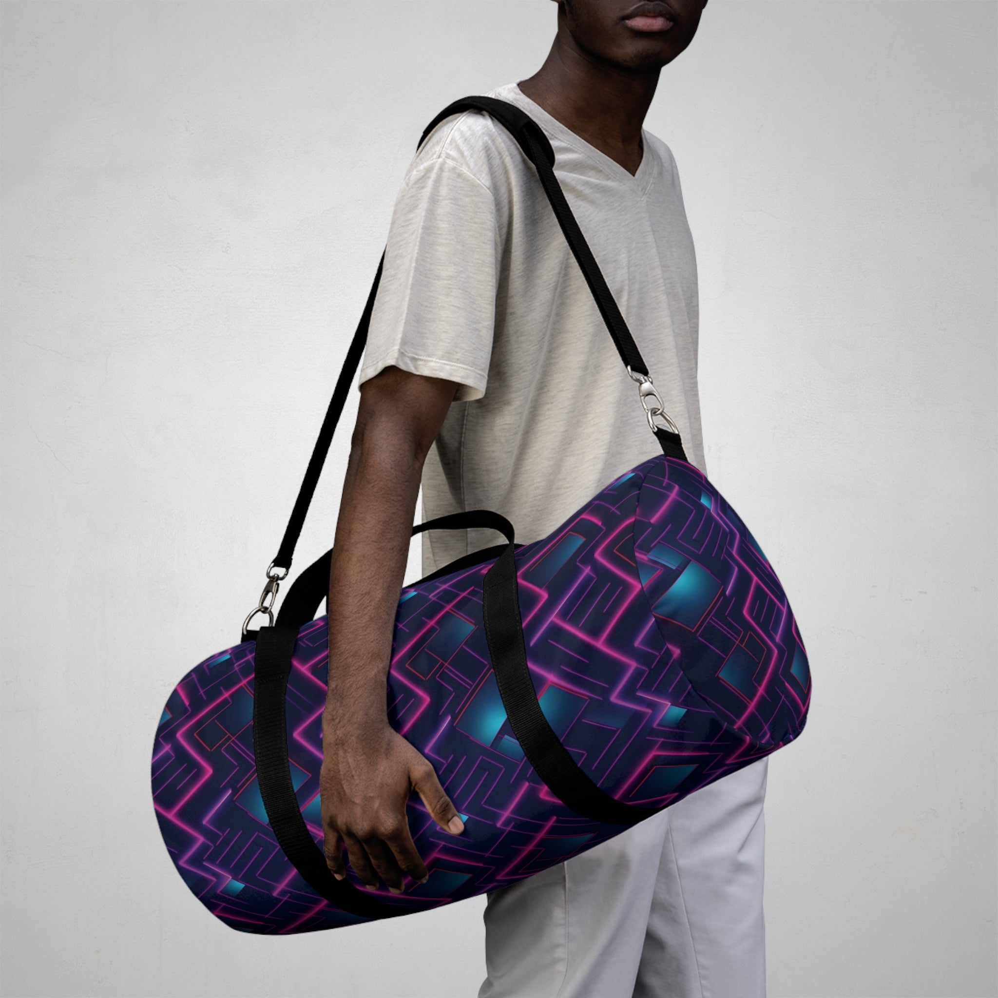 Duffel Bag (AOP) - Neon Designs