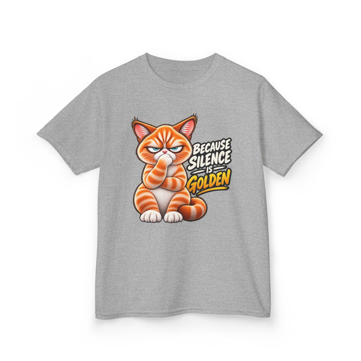 Silence is Golden - Mildly Feral - Youth Short Sleeve Tee
