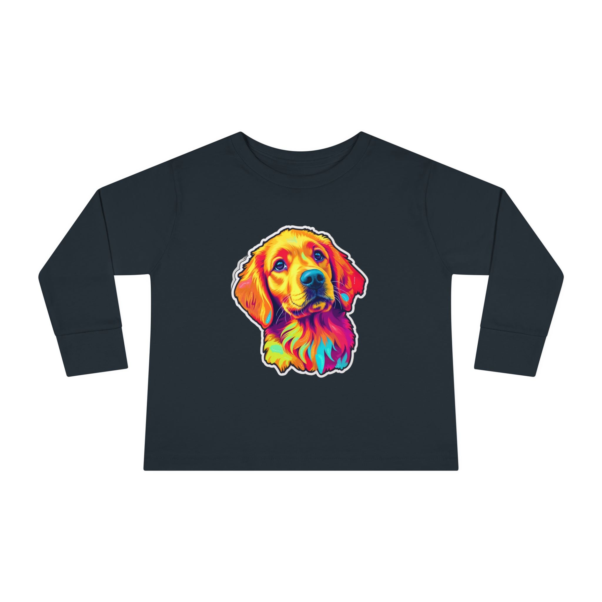 Toddler Long Sleeve Tee - Puppies 09