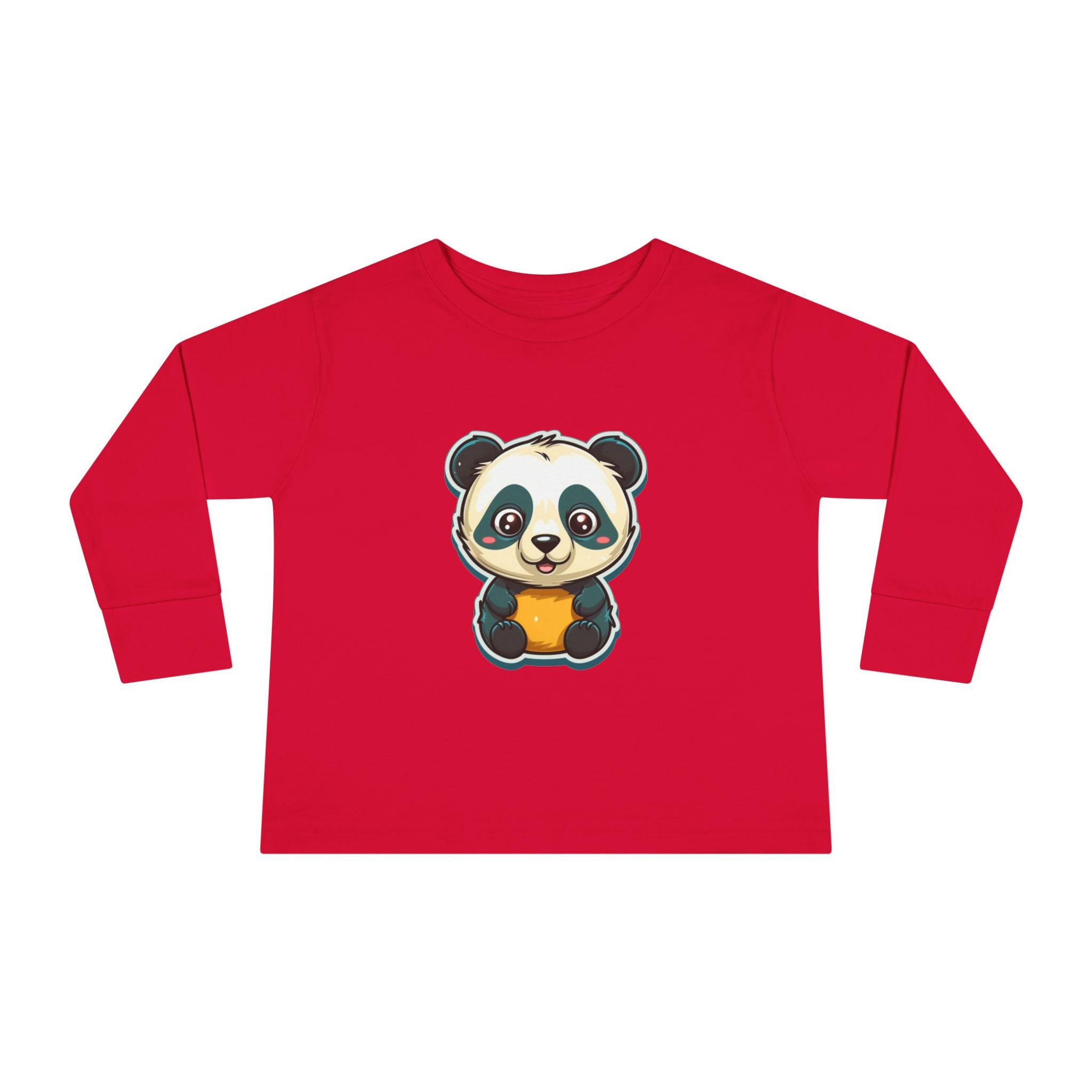 Toddler Long Sleeve Tee - Panda Cub