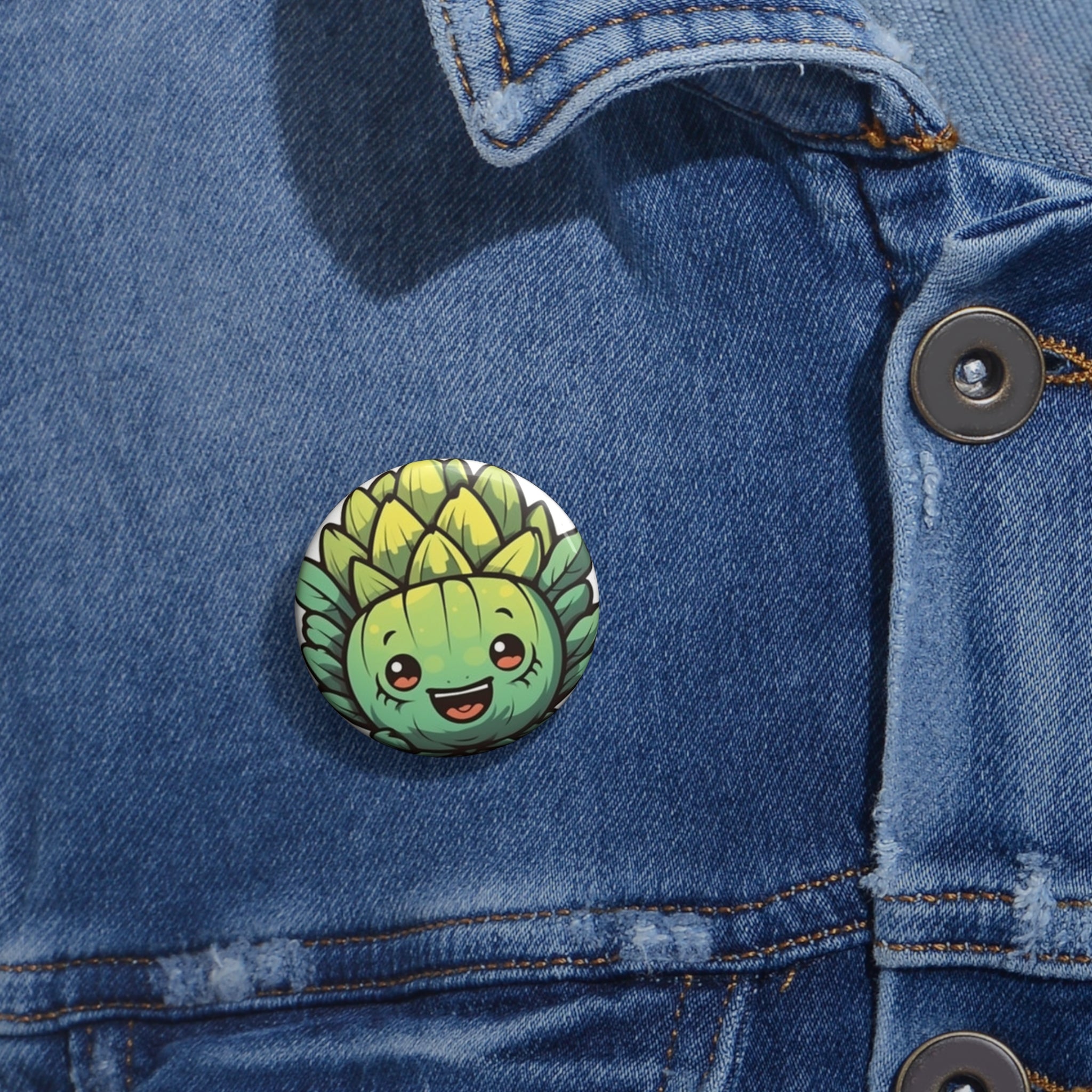 Custom Pin Buttons - Artichoke