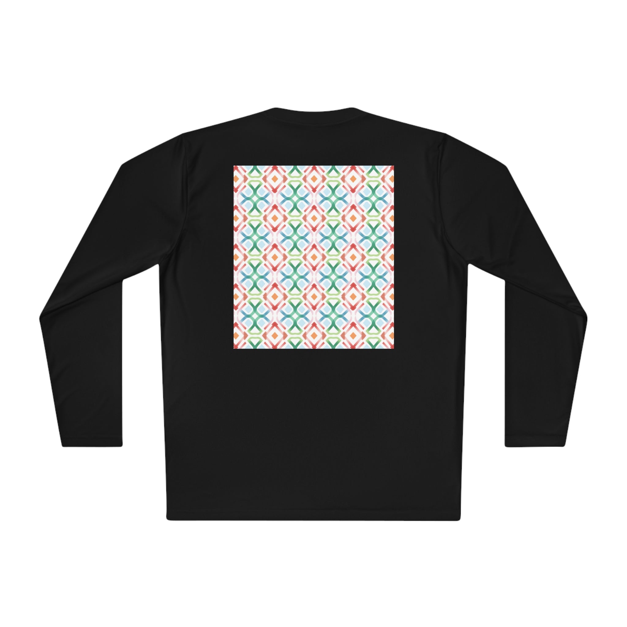 Unisex Lightweight Long Sleeve Tee (AOP) - Abstract Designs 09