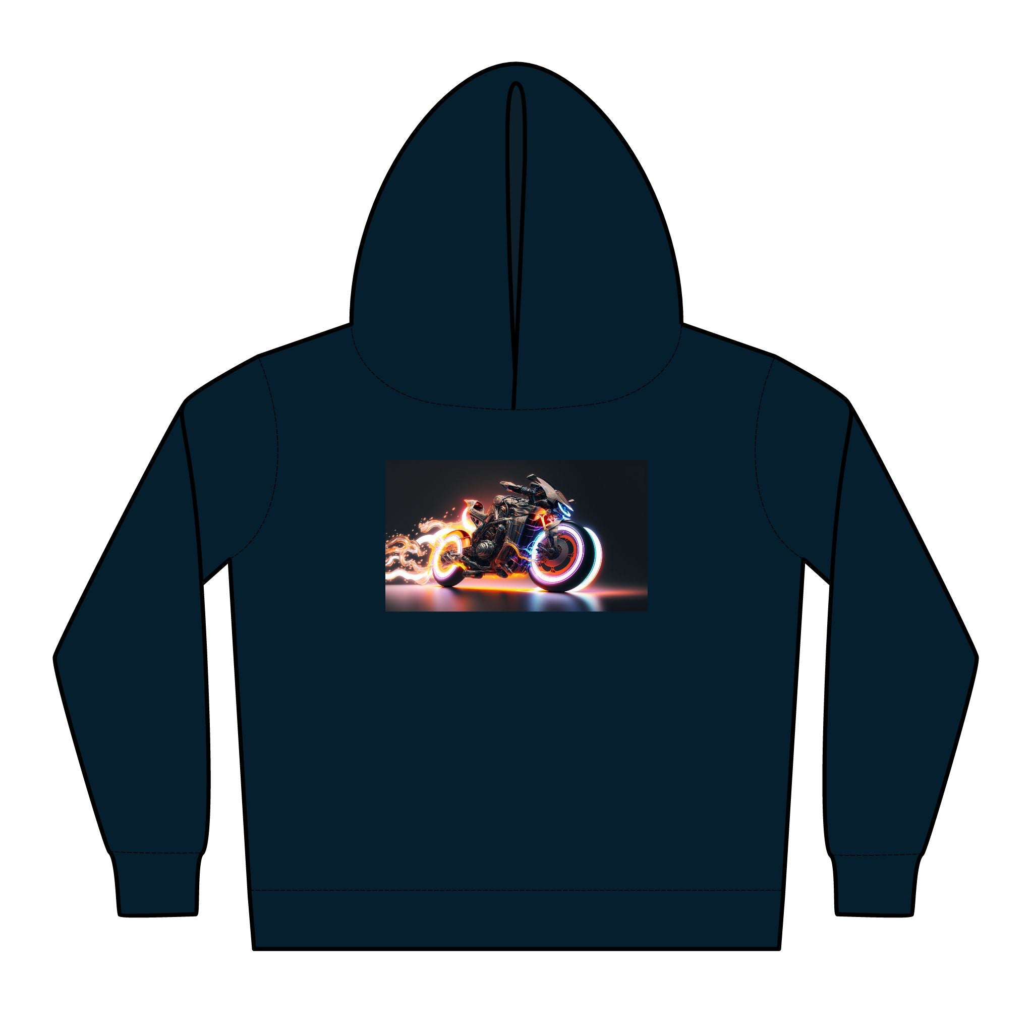 Toddler Pullover Fleece Hoodies - Digital Designs 04