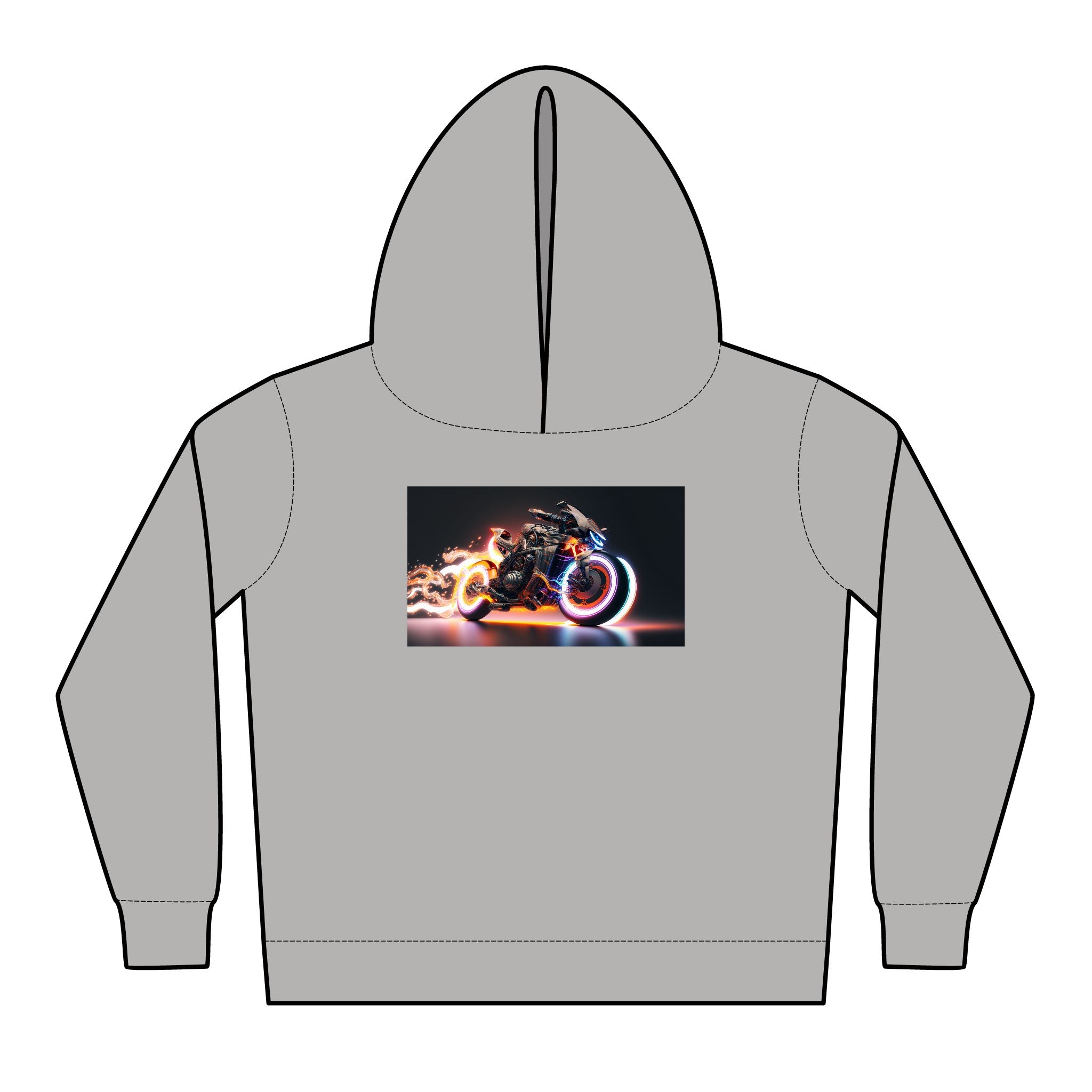 Toddler Pullover Fleece Hoodies - Digital Designs 04