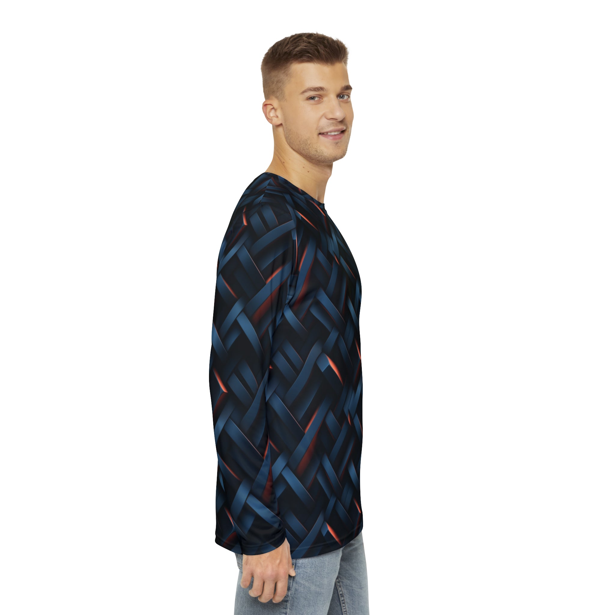 Men's Long Sleeve Shirt (AOP) - Designs 05