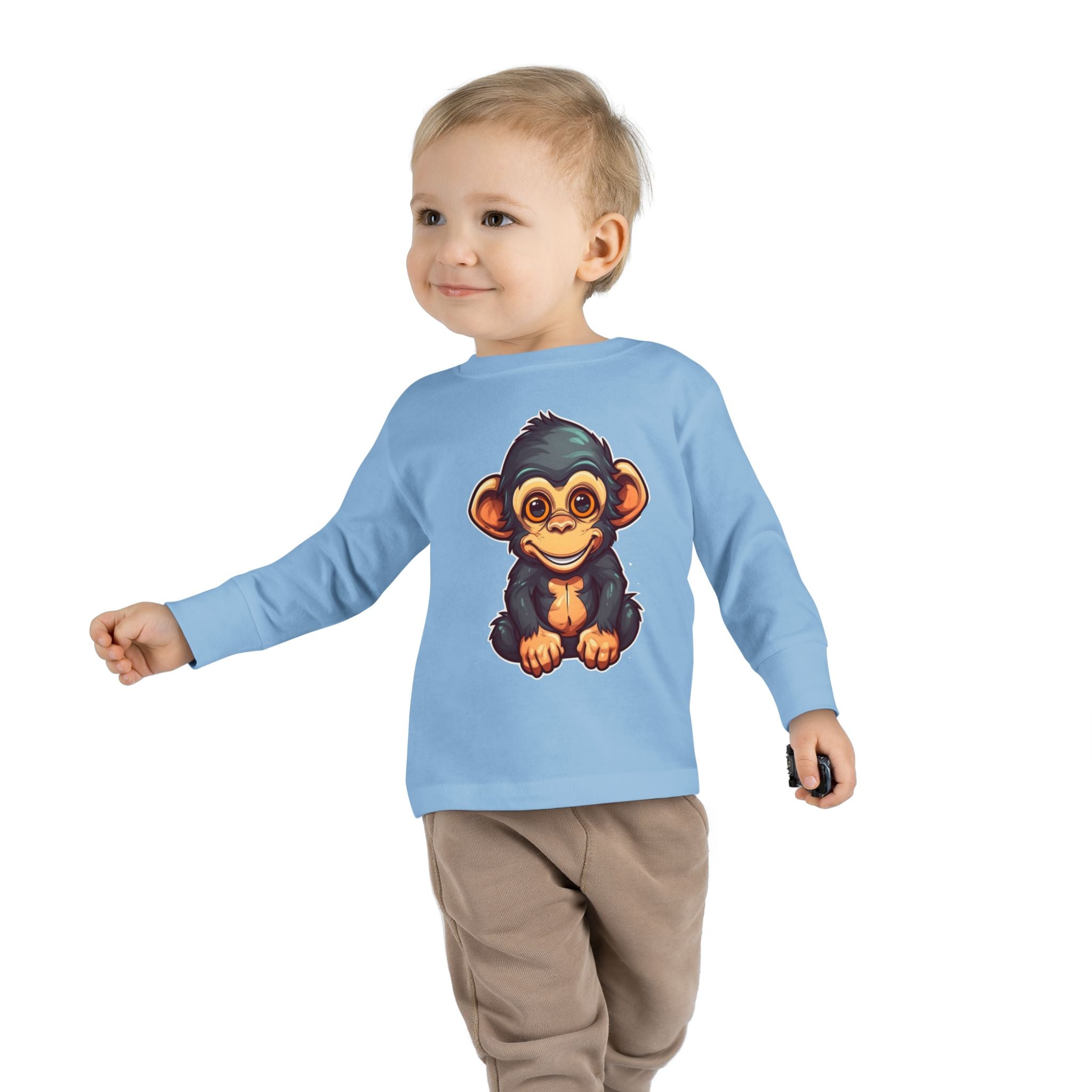 Toddler Long Sleeve Tee - Chimpanzee Infant