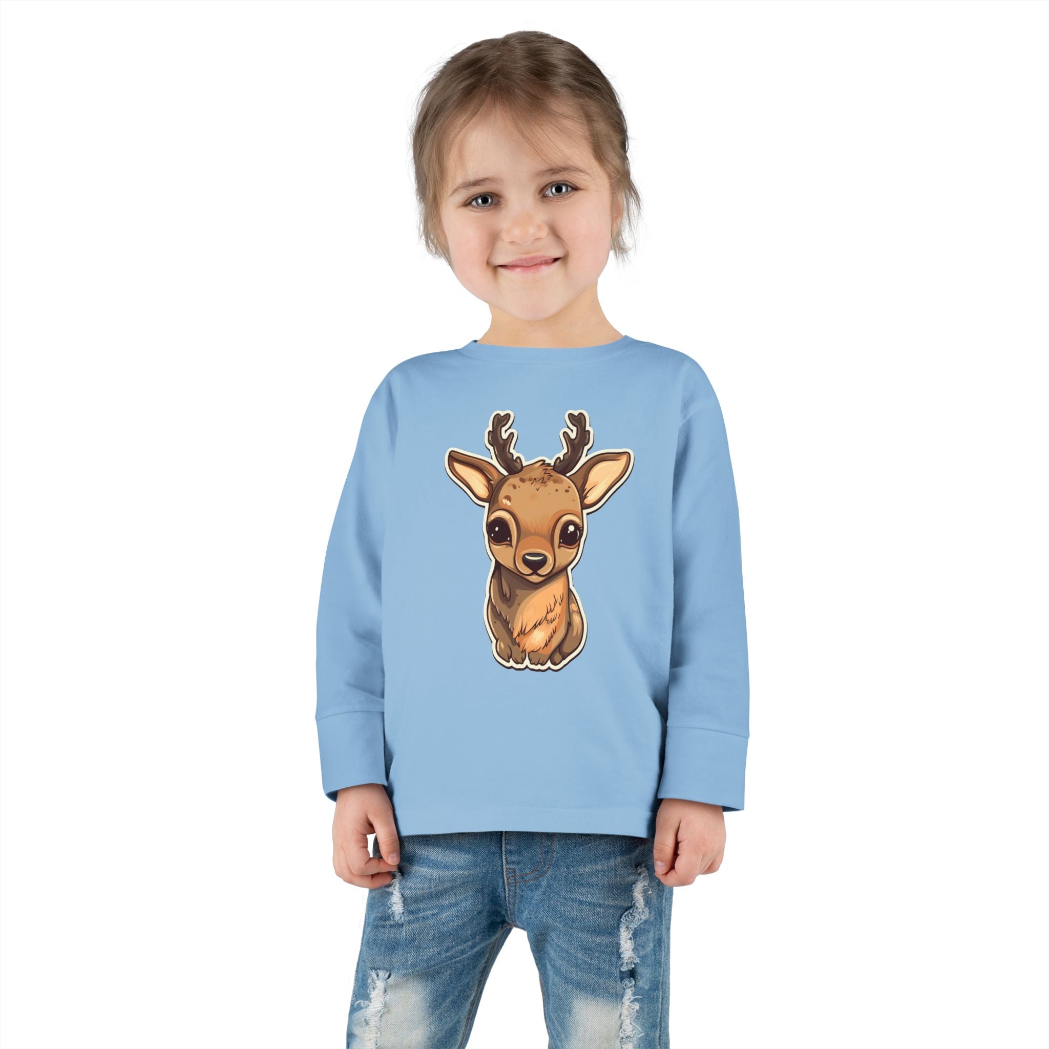 Toddler Long Sleeve Tee - Elk Calf