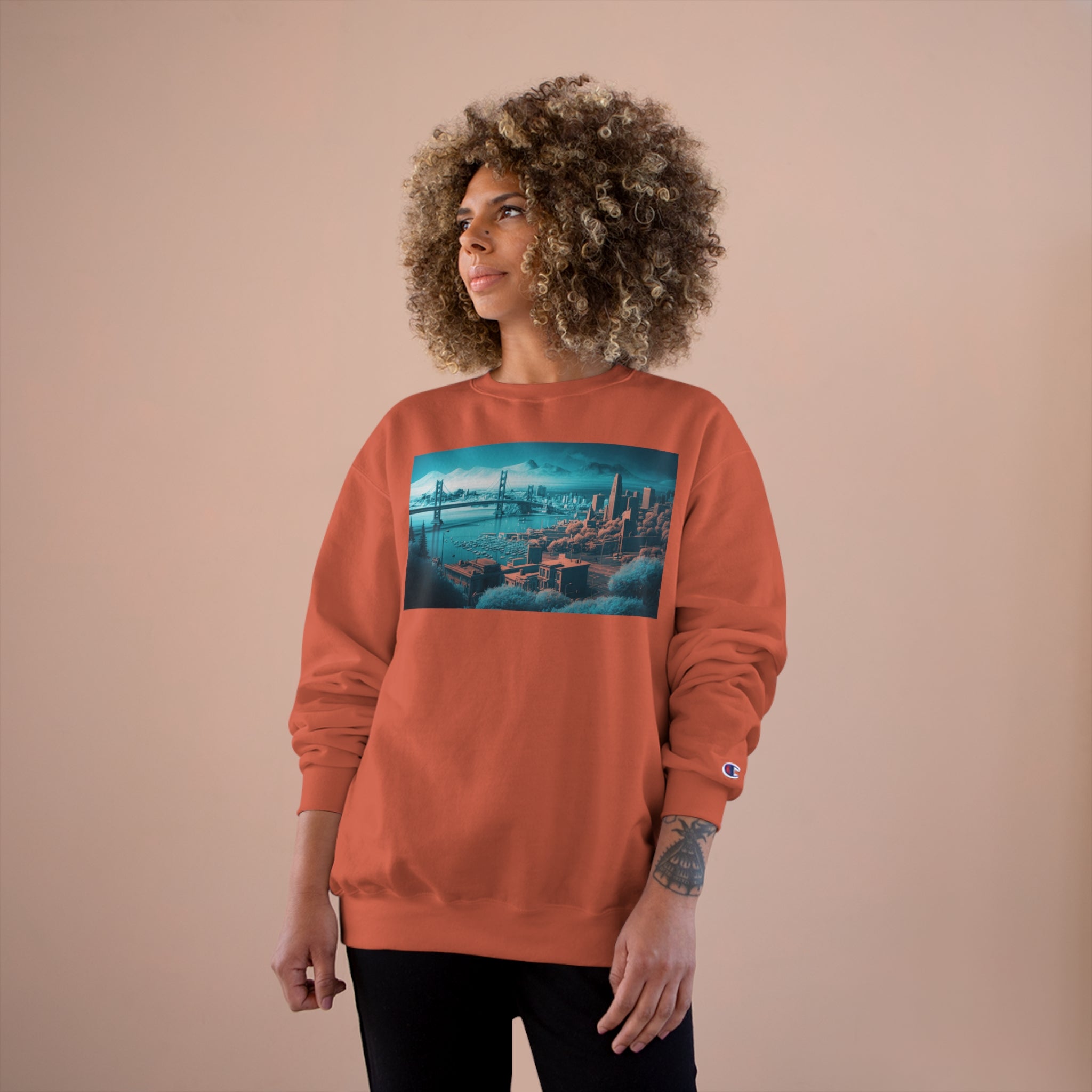 Champion Sweatshirt - Duotone Cities, San Francisco