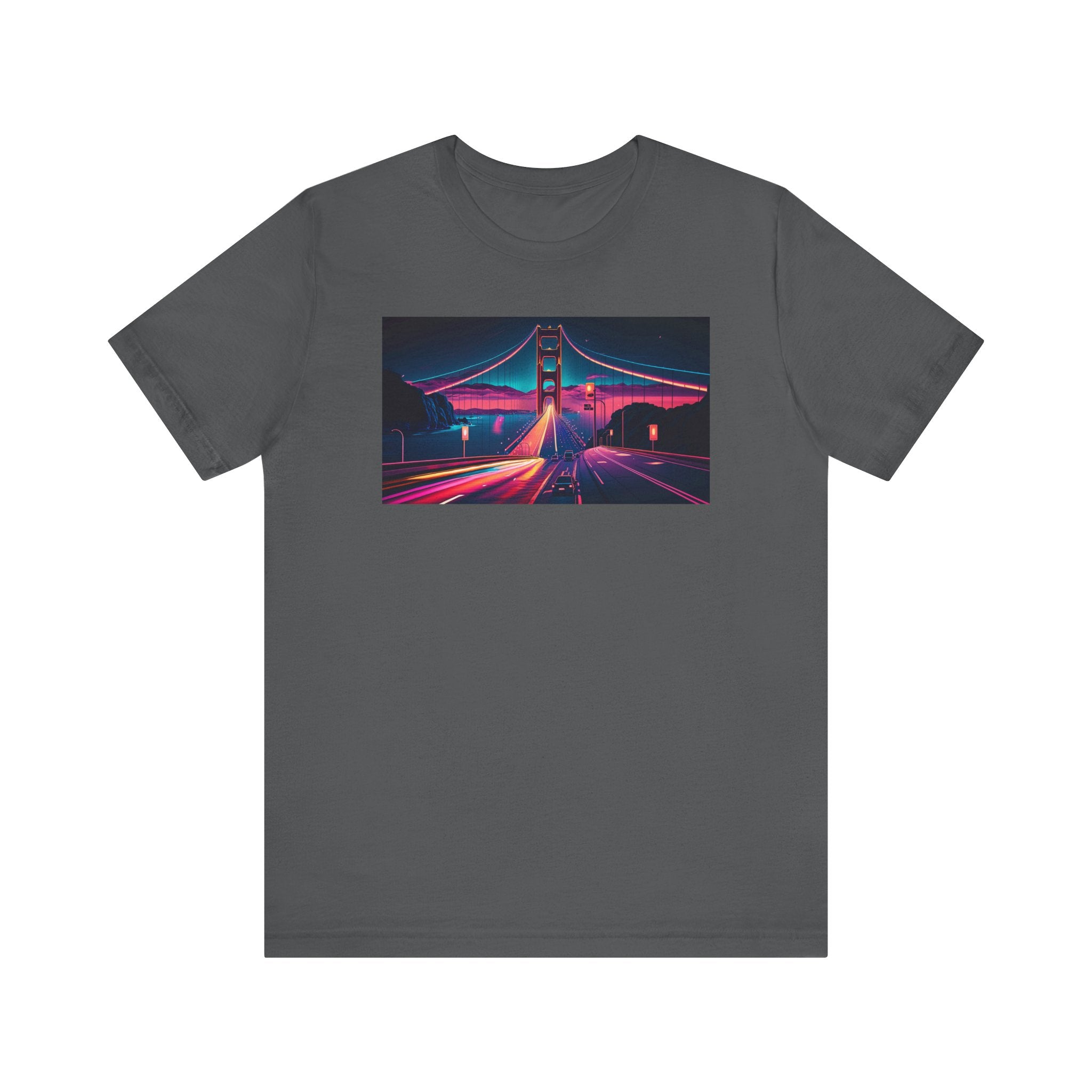 Unisex Jersey Short Sleeve Tee - Golden Gate Bridge, San Francisco, USA