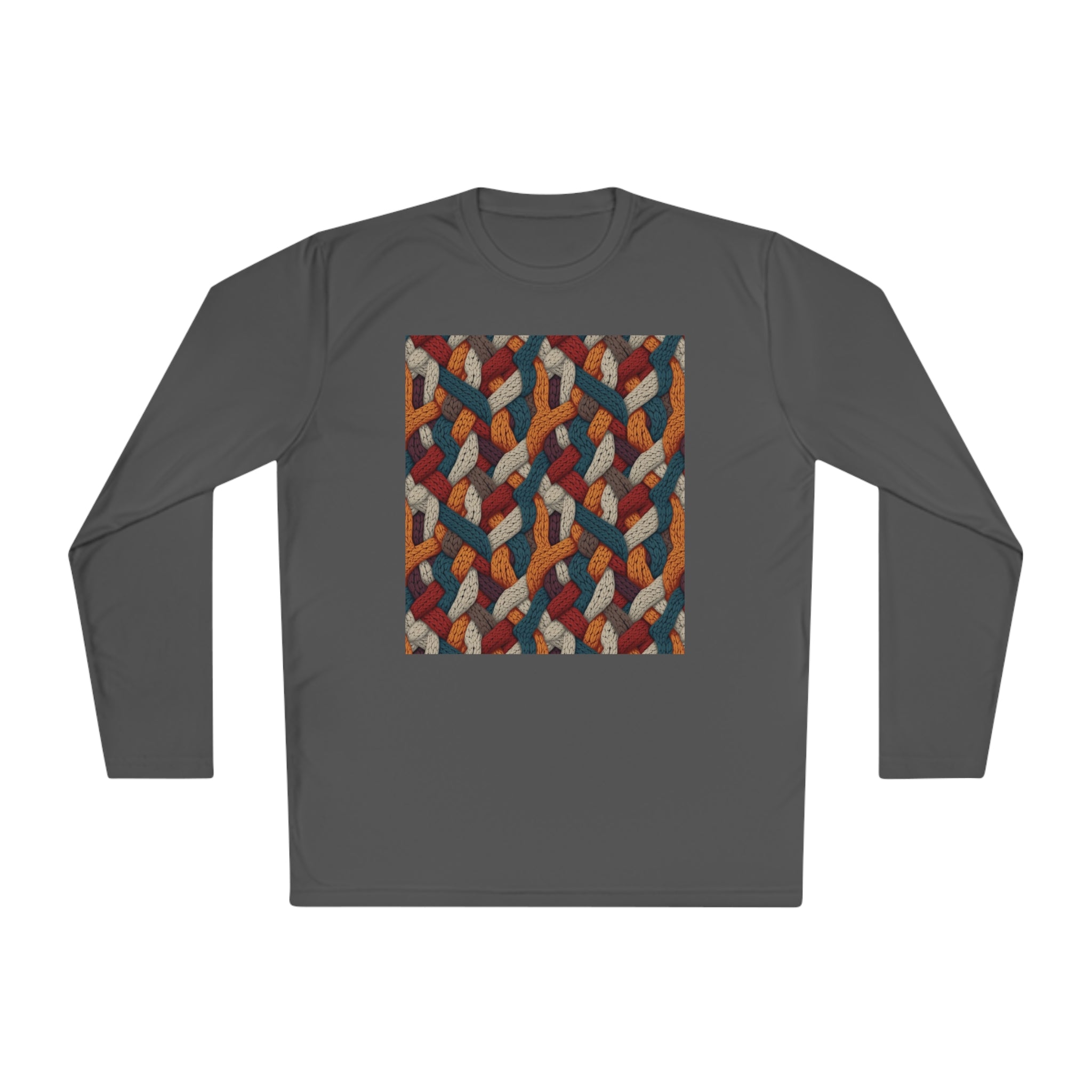 Unisex Lightweight Long Sleeve Tee (AOP) - Abstract Designs 11