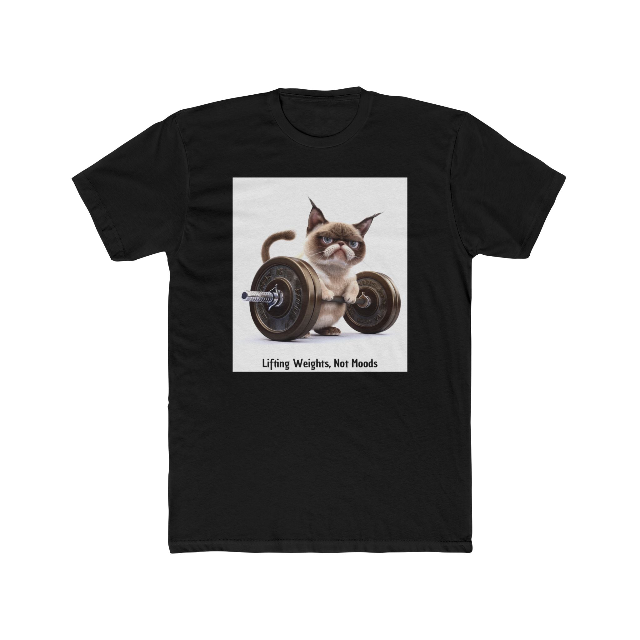 Men's Cotton Crew Tee - Grumpy Cats Collection - 05