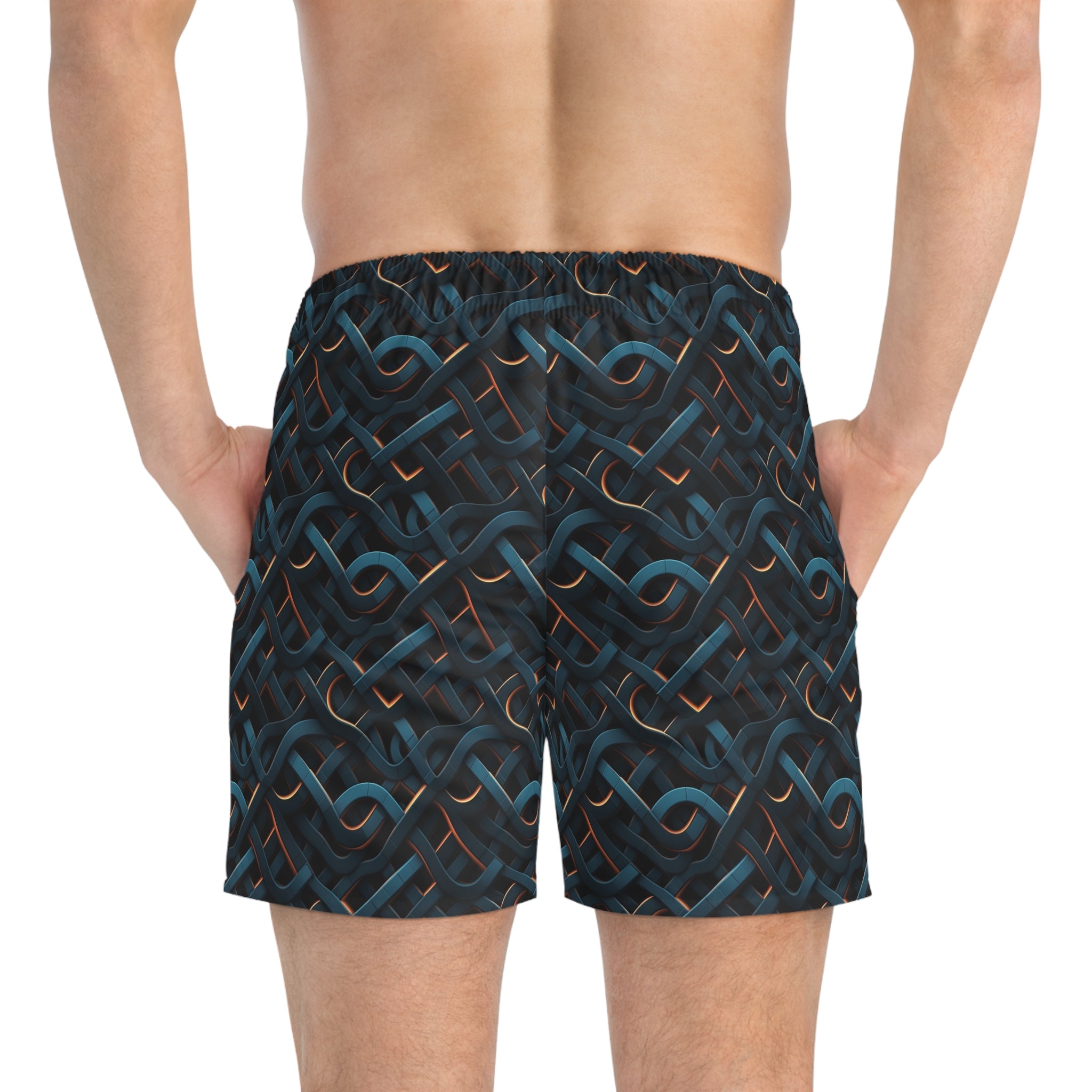 Swim Trunks (AOP) - Seamless Abstract Designs 07