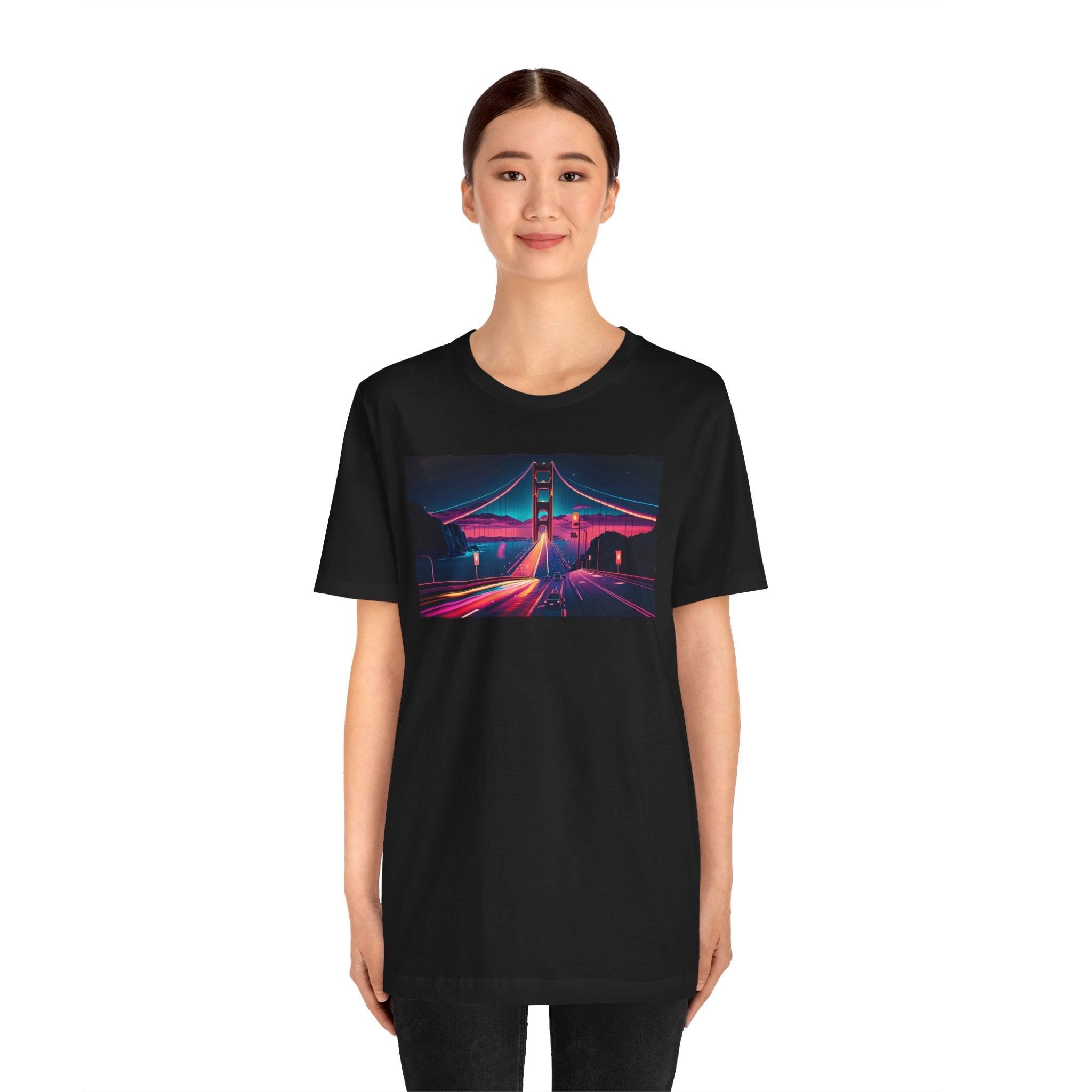 Unisex Jersey Short Sleeve Tee - Golden Gate Bridge, San Francisco, USA