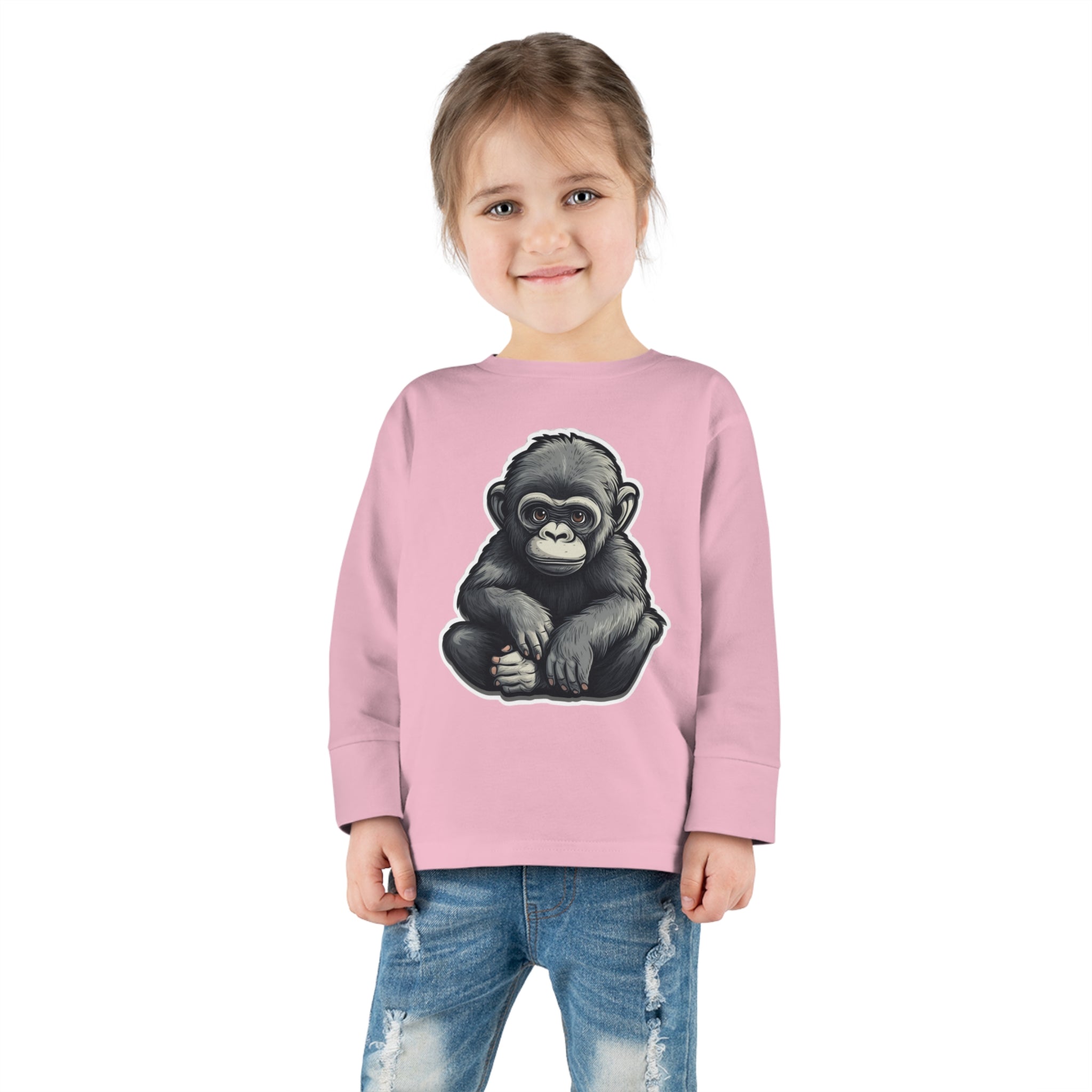 Toddler Long Sleeve Tee - Gorilla Infant