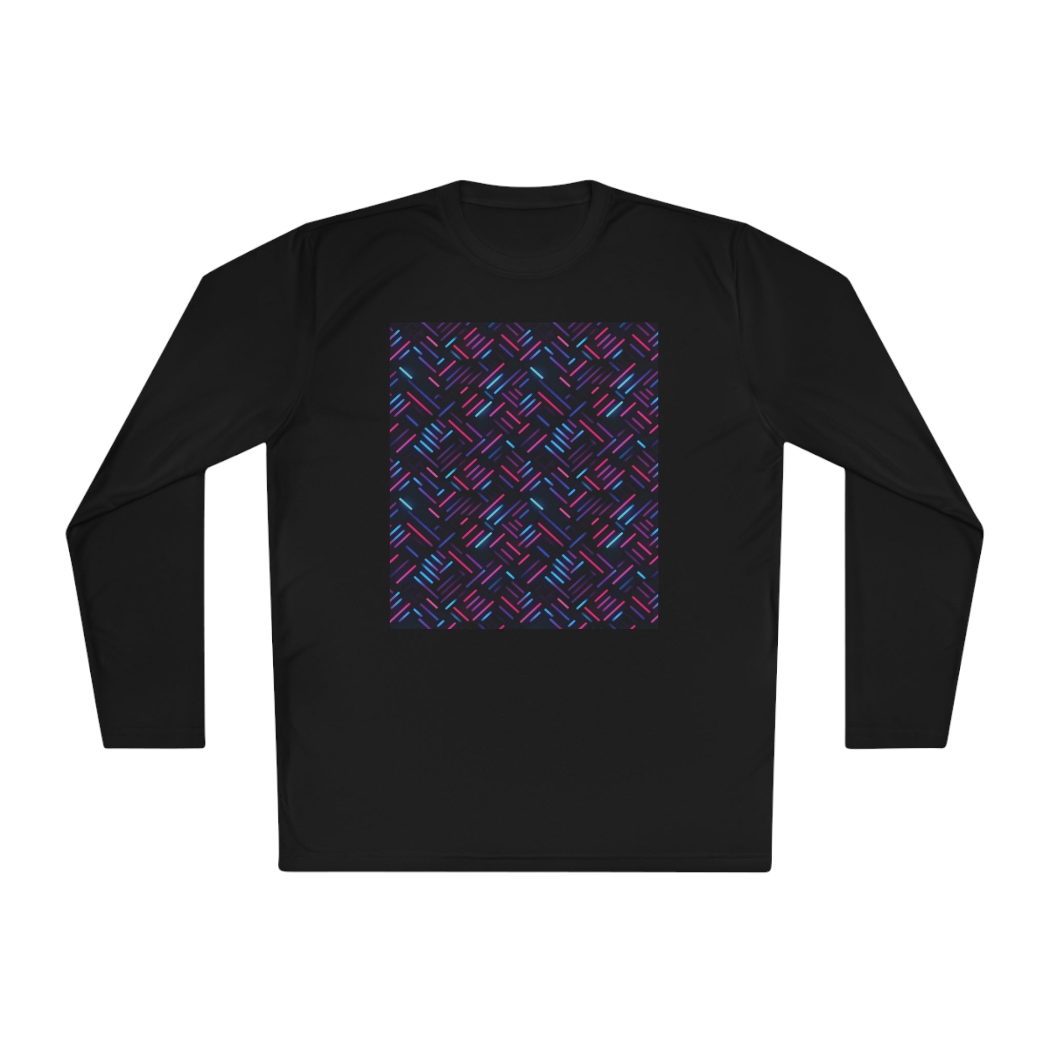 Unisex Lightweight Long Sleeve Tee (AOP) - Abstract Designs 03