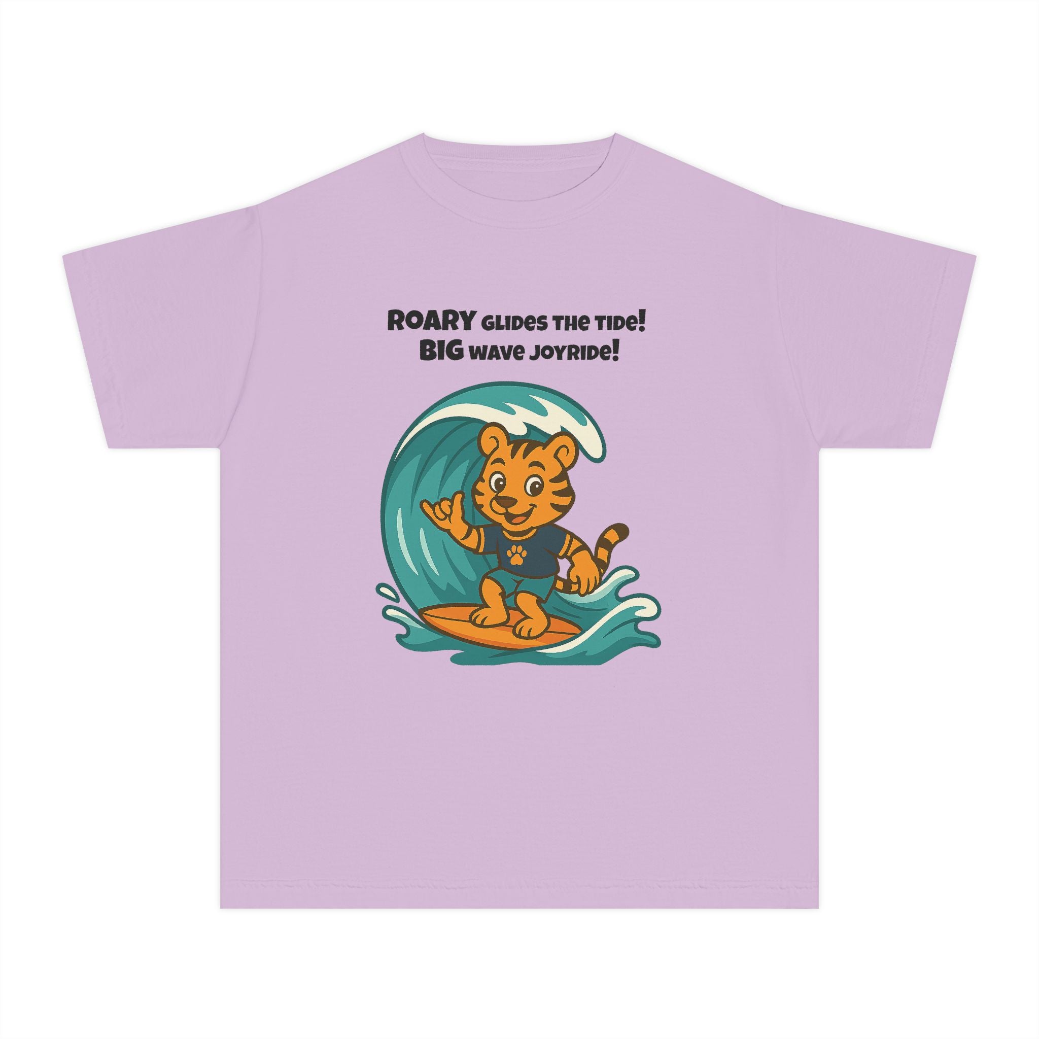Youth Midweight Cotton Tee - Roary's Surf time