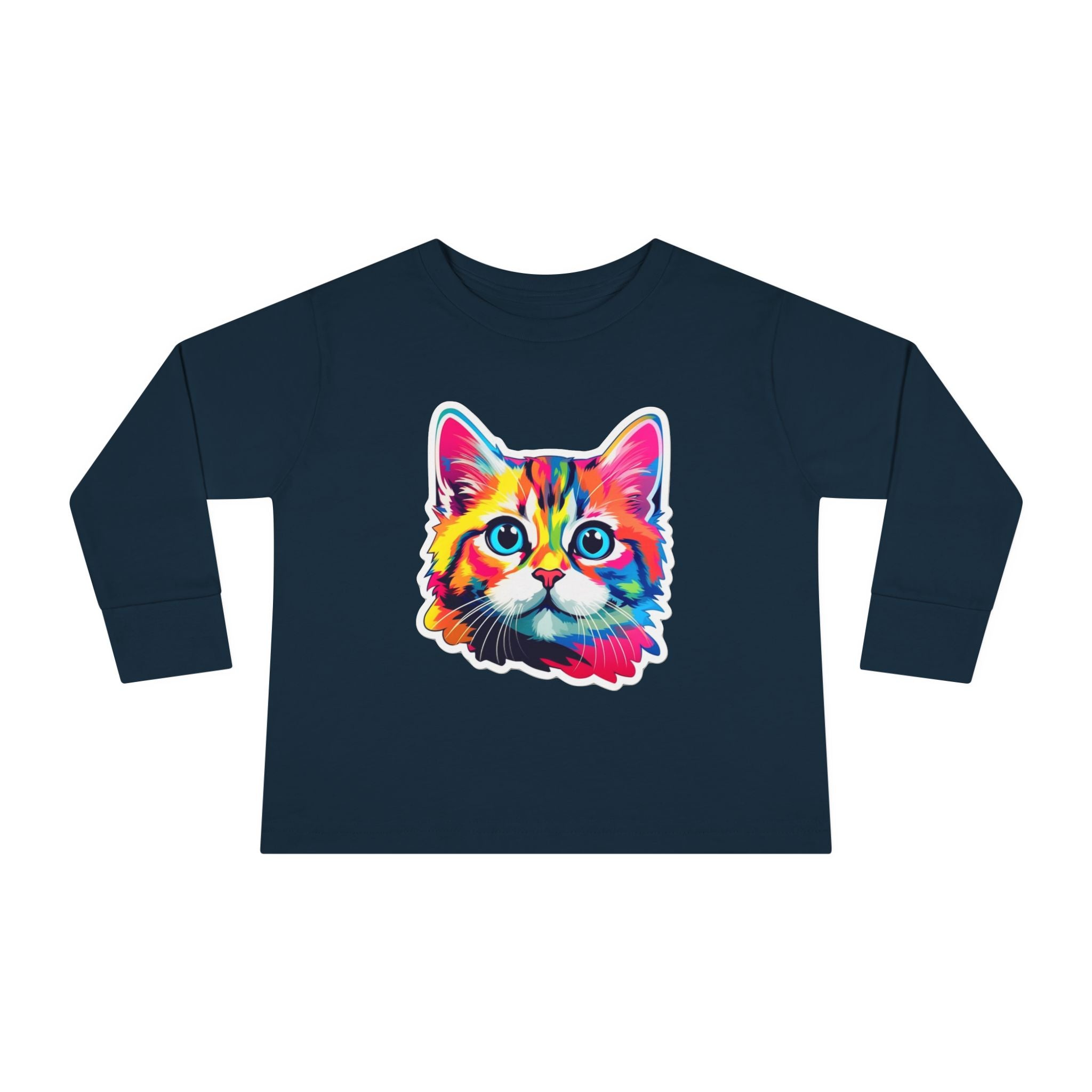 Toddler Long Sleeve Tee - Kittens 10