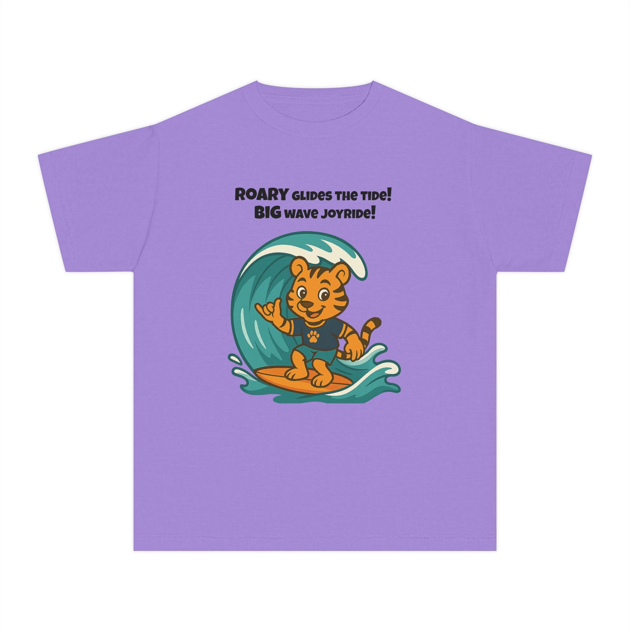 Youth Midweight Cotton Tee - Roary's Surf time