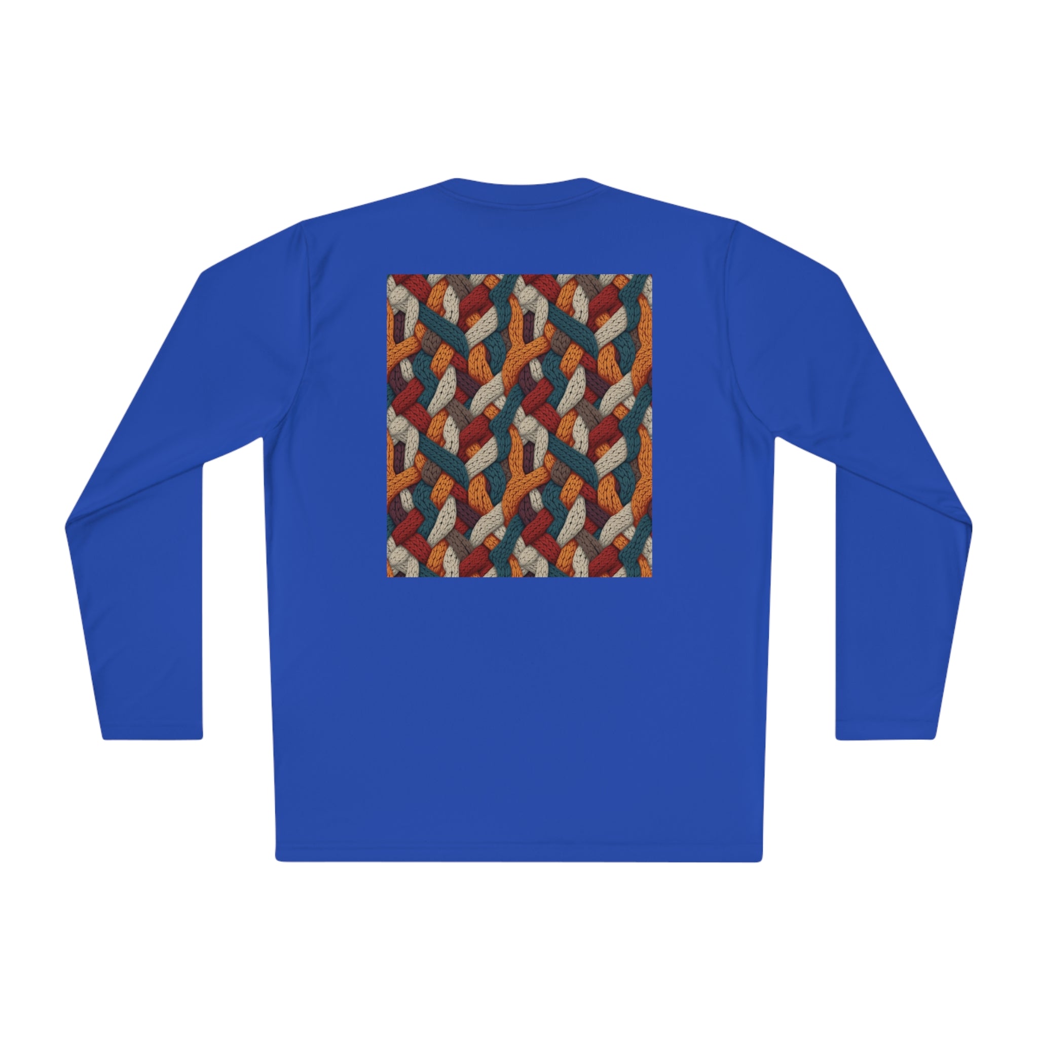 Unisex Lightweight Long Sleeve Tee (AOP) - Abstract Designs 11