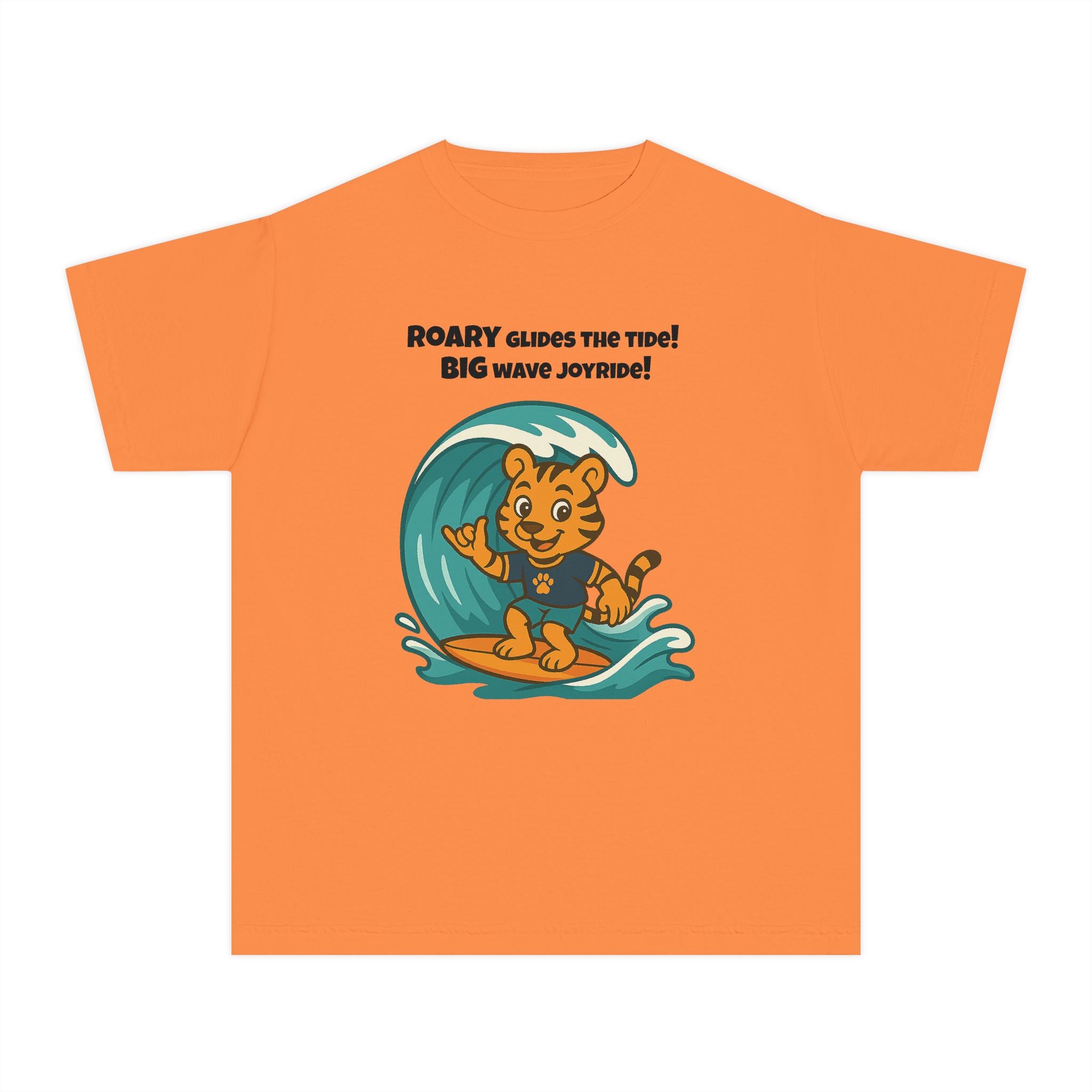 Youth Midweight Cotton Tee - Roary's Surf time