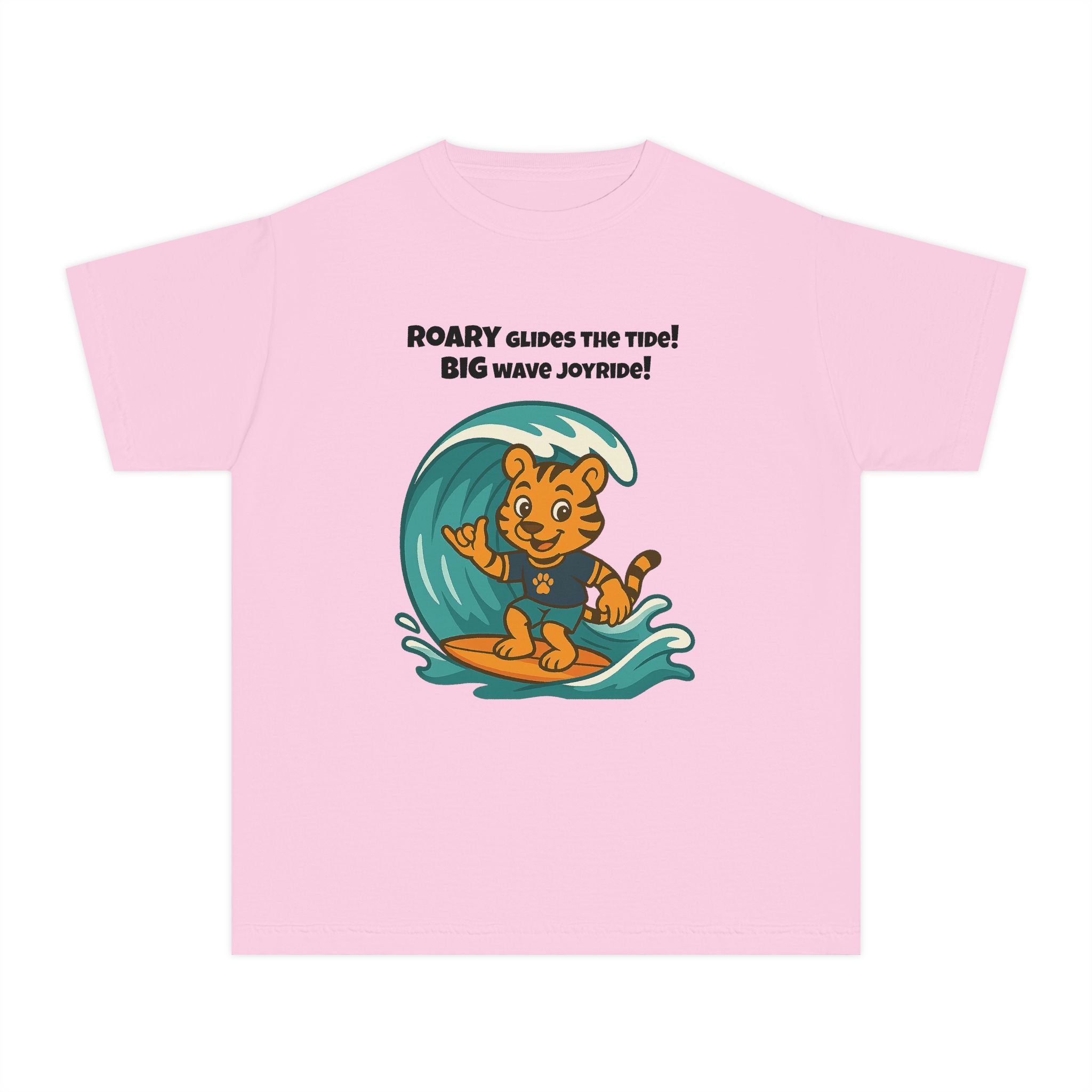 Youth Midweight Cotton Tee - Roary's Surf time