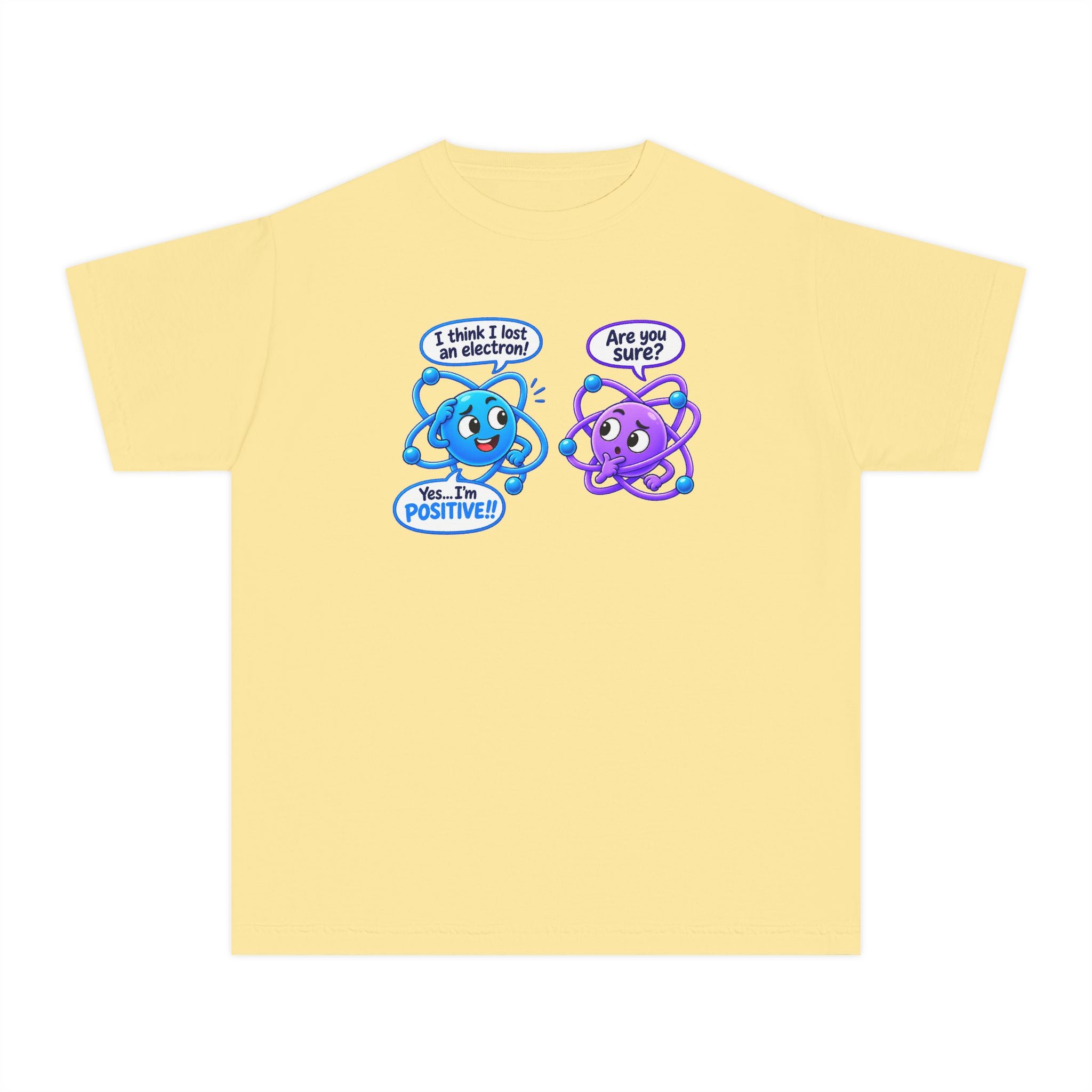 Youth Midweight Cotton Tee - Science collection - Atomic Conversation