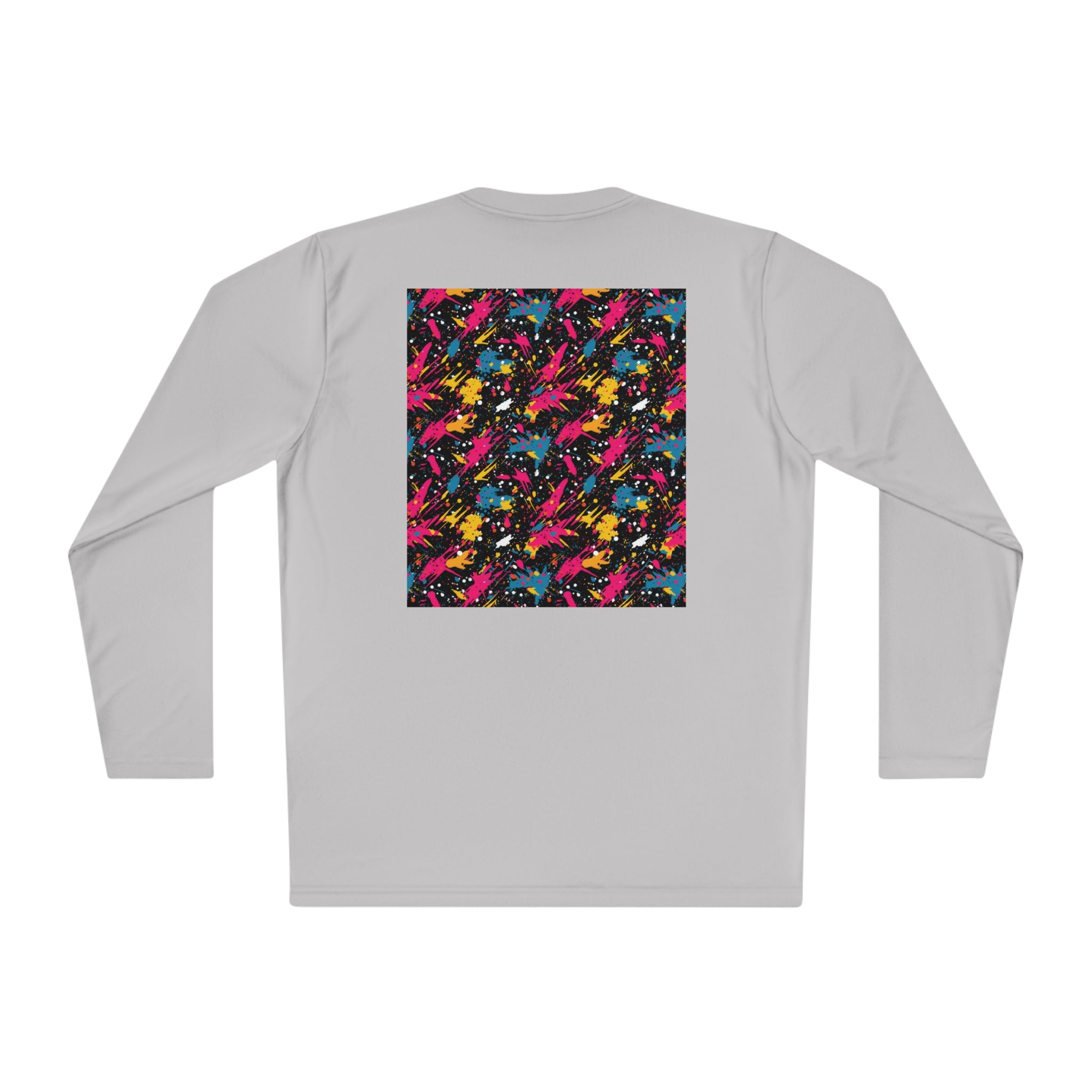 Unisex Lightweight Long Sleeve Tee (AOP) - Abstract Designs 10