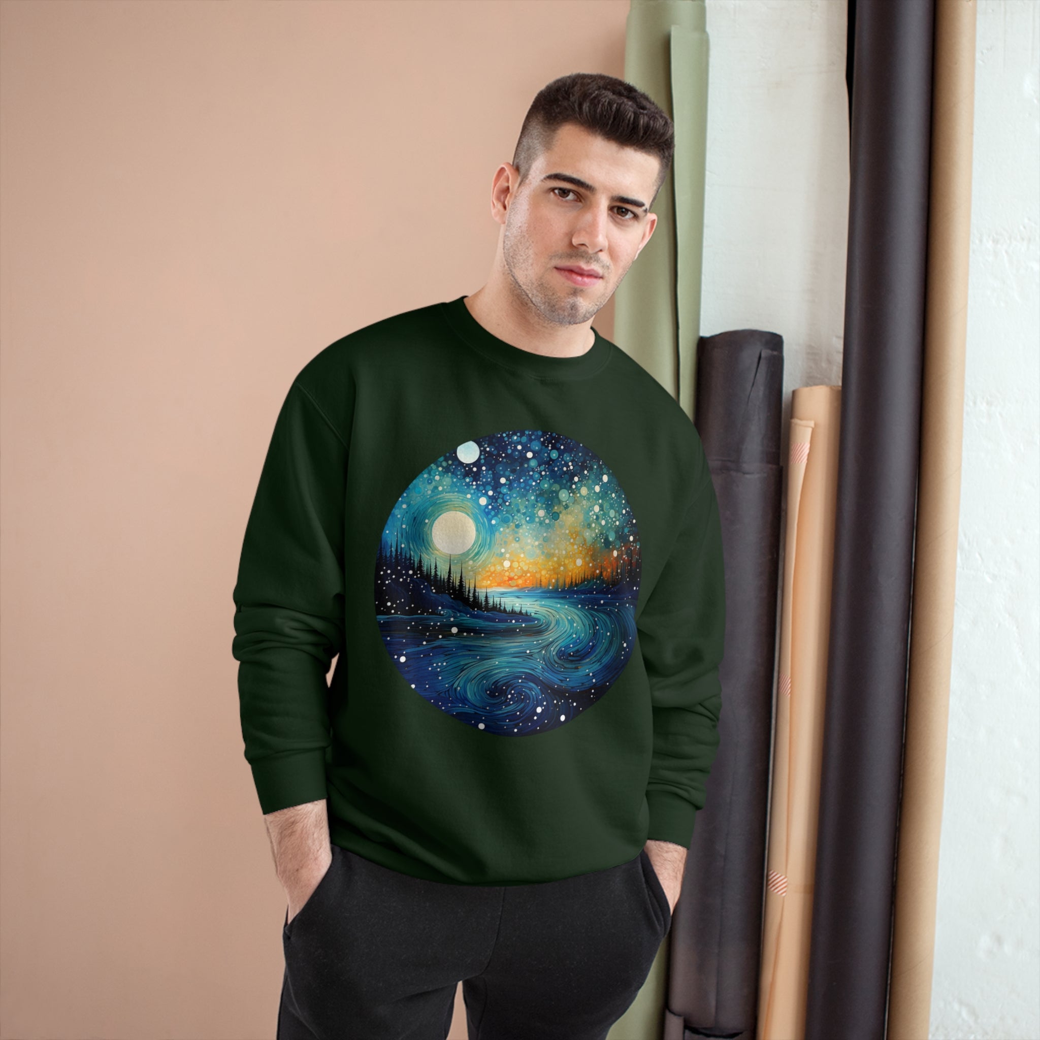 Champion Sweatshirt - Abstract Designs 03