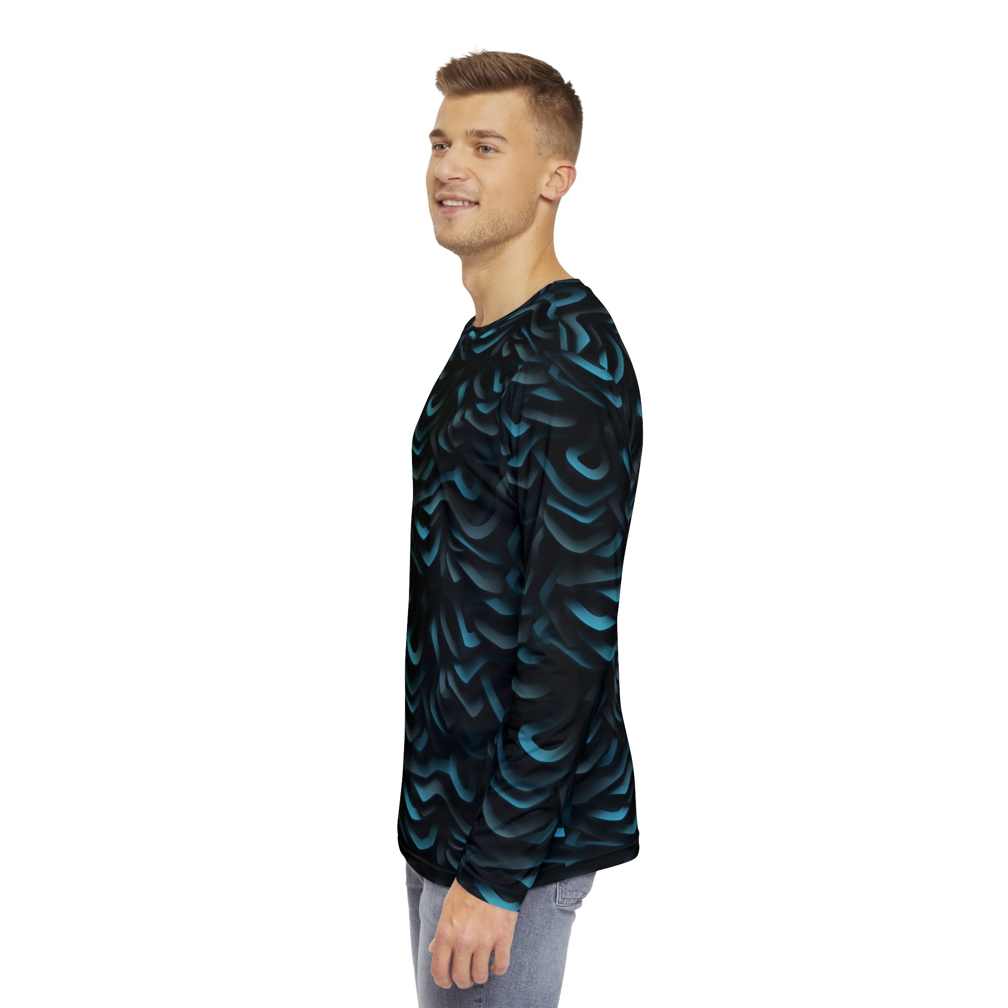 Men's Long Sleeve Shirt (AOP) - Designs 03