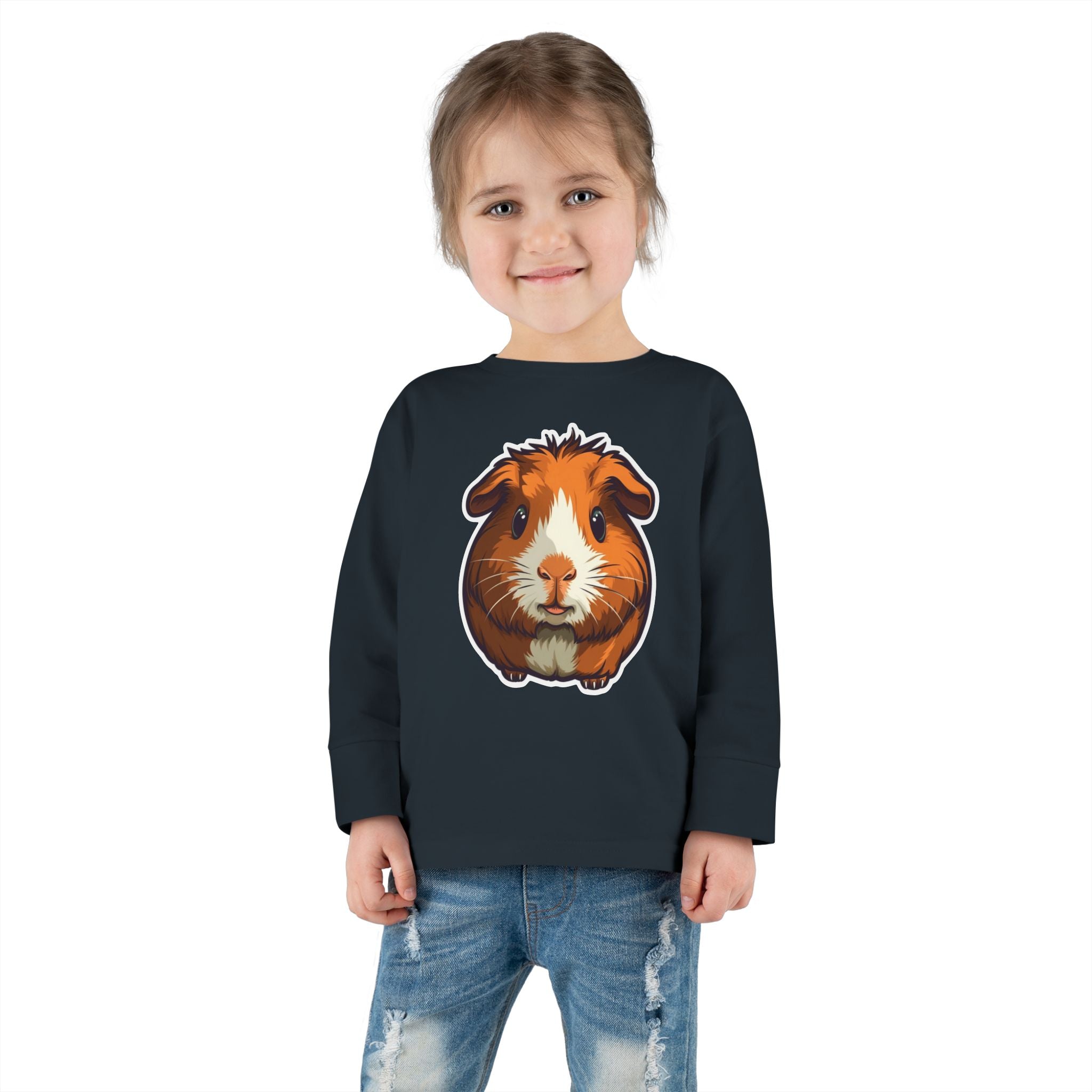 Toddler Long Sleeve Tee - Guinea Pig Pup
