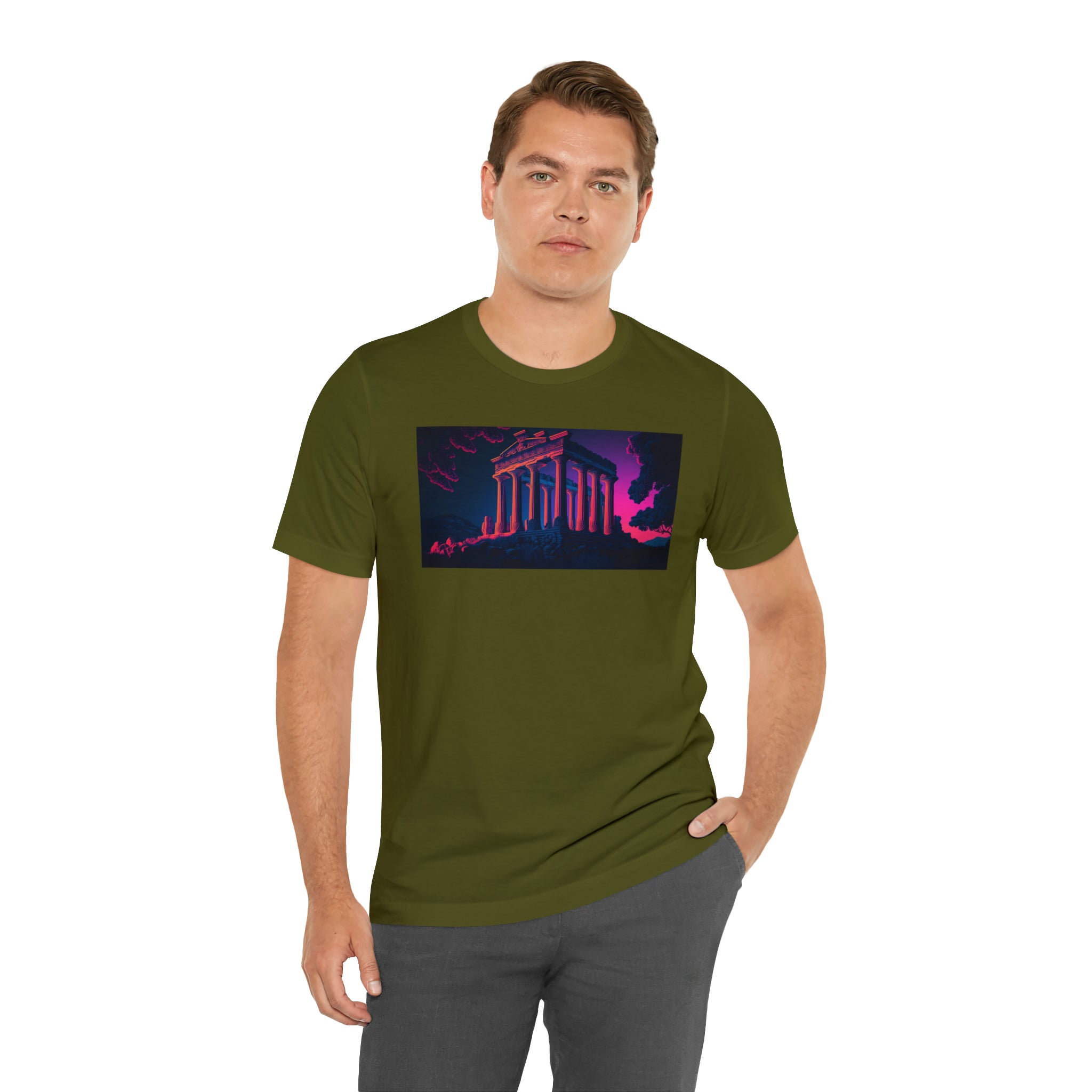 Unisex Jersey Short Sleeve Tee - Olympia, Greece