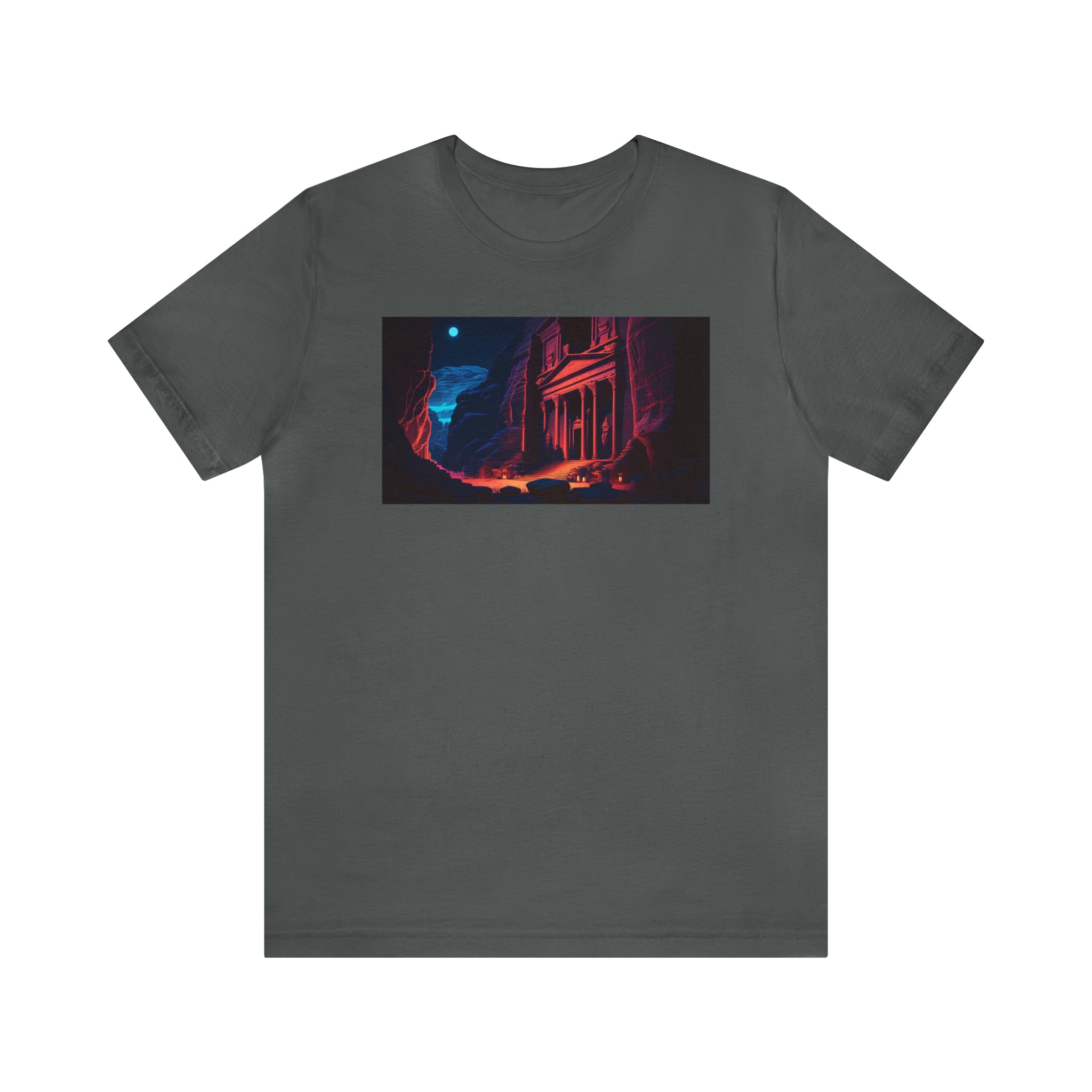 Unisex Jersey Short Sleeve Tee - Petra Caves, Jordan
