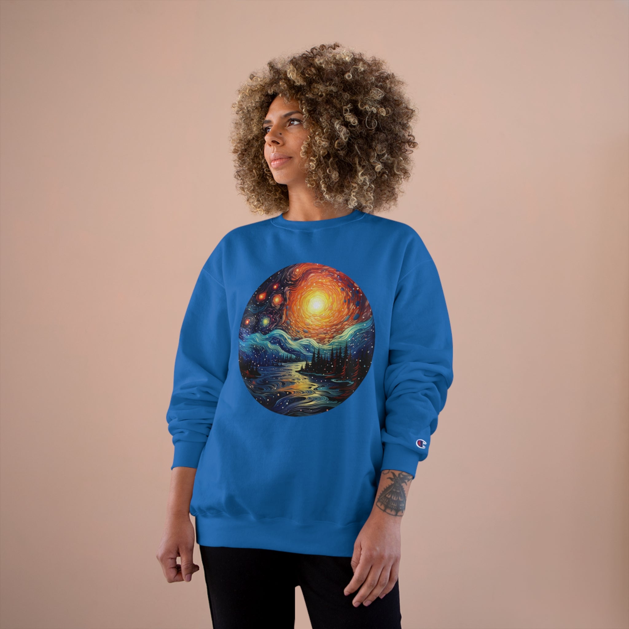 Champion Sweatshirt - Abstract Designs 02