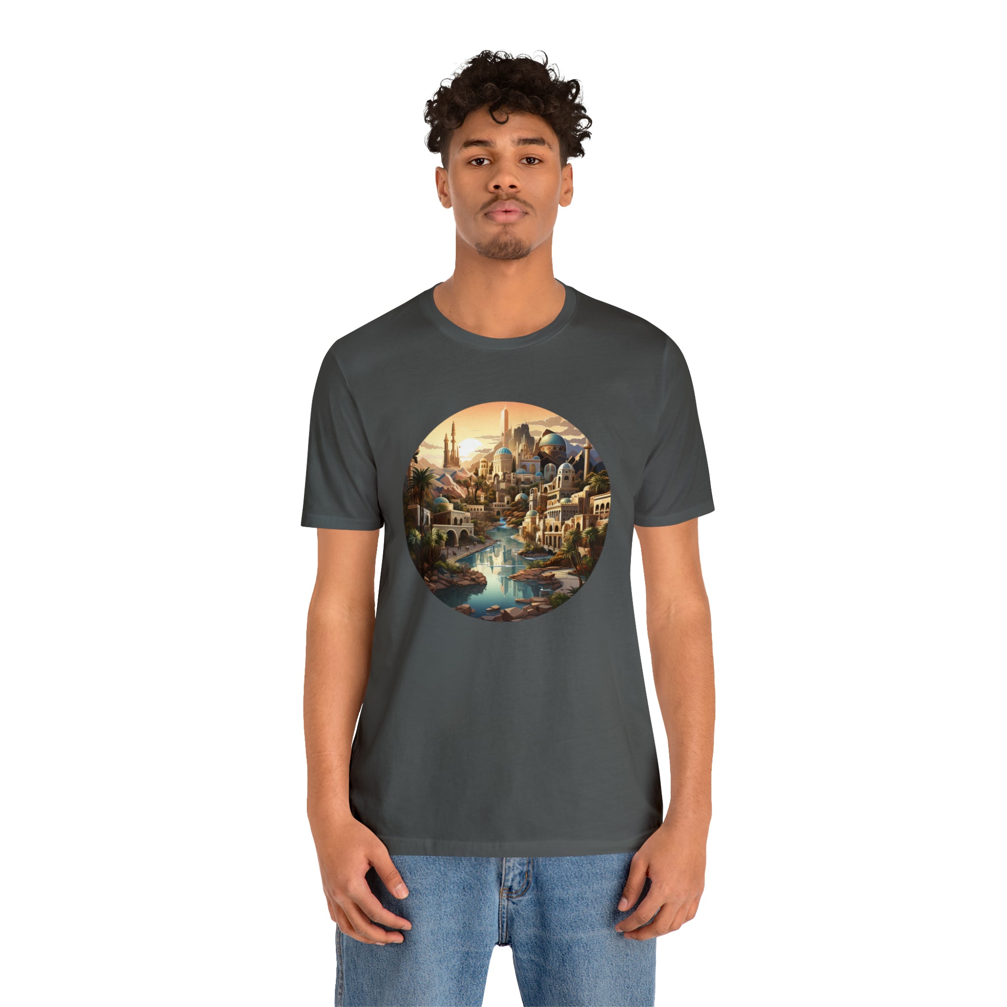 Unisex Jersey Short Sleeve Tee - Isometric Designs 07