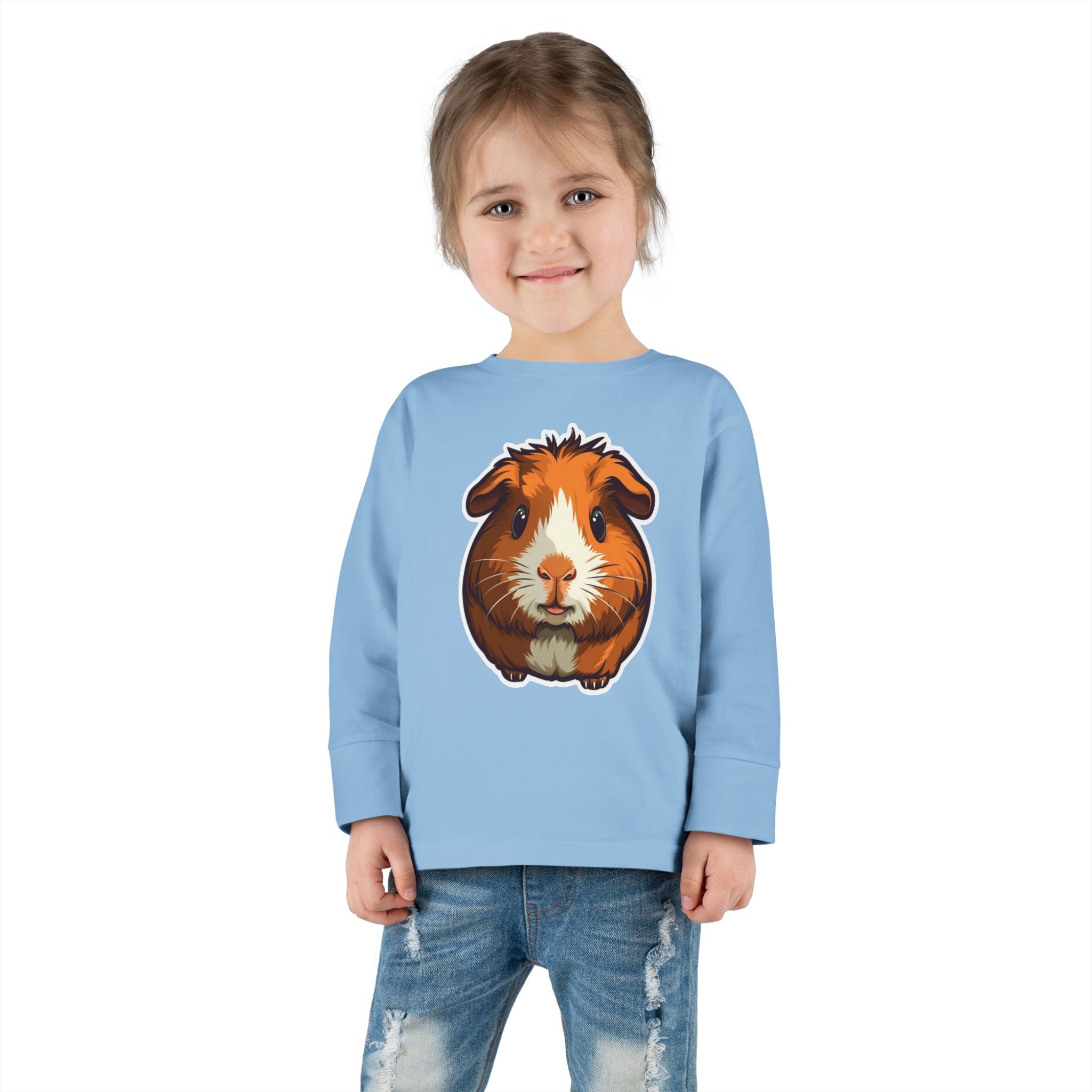 Toddler Long Sleeve Tee - Guinea Pig Pup
