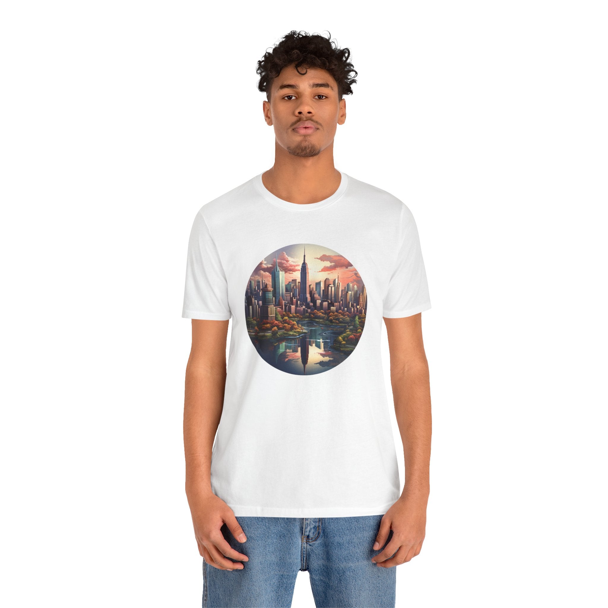 Unisex Jersey Short Sleeve Tee - Isometric Designs 09