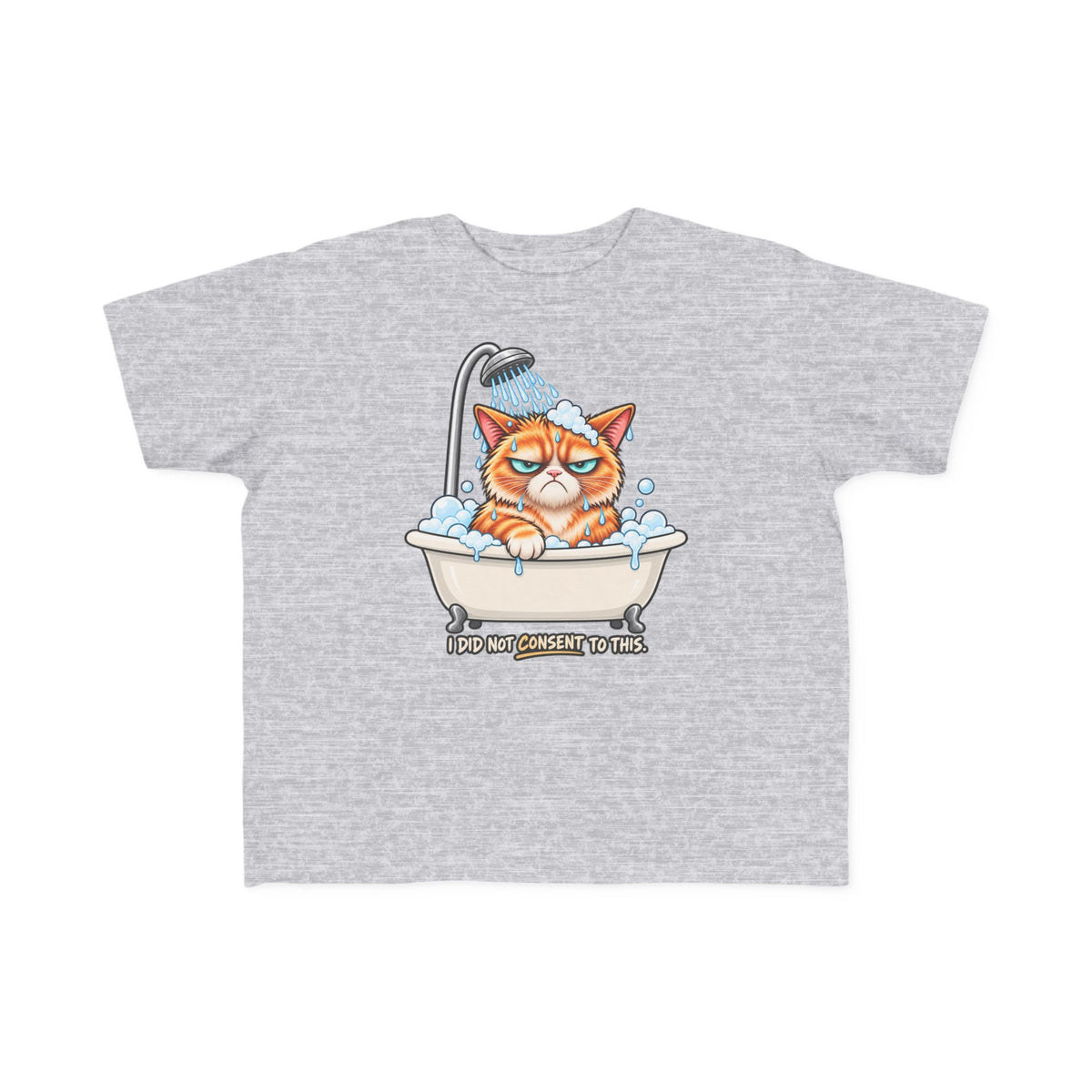 Forced Hydration - Mildly Feral - Toddler Short Sleeve Tee
