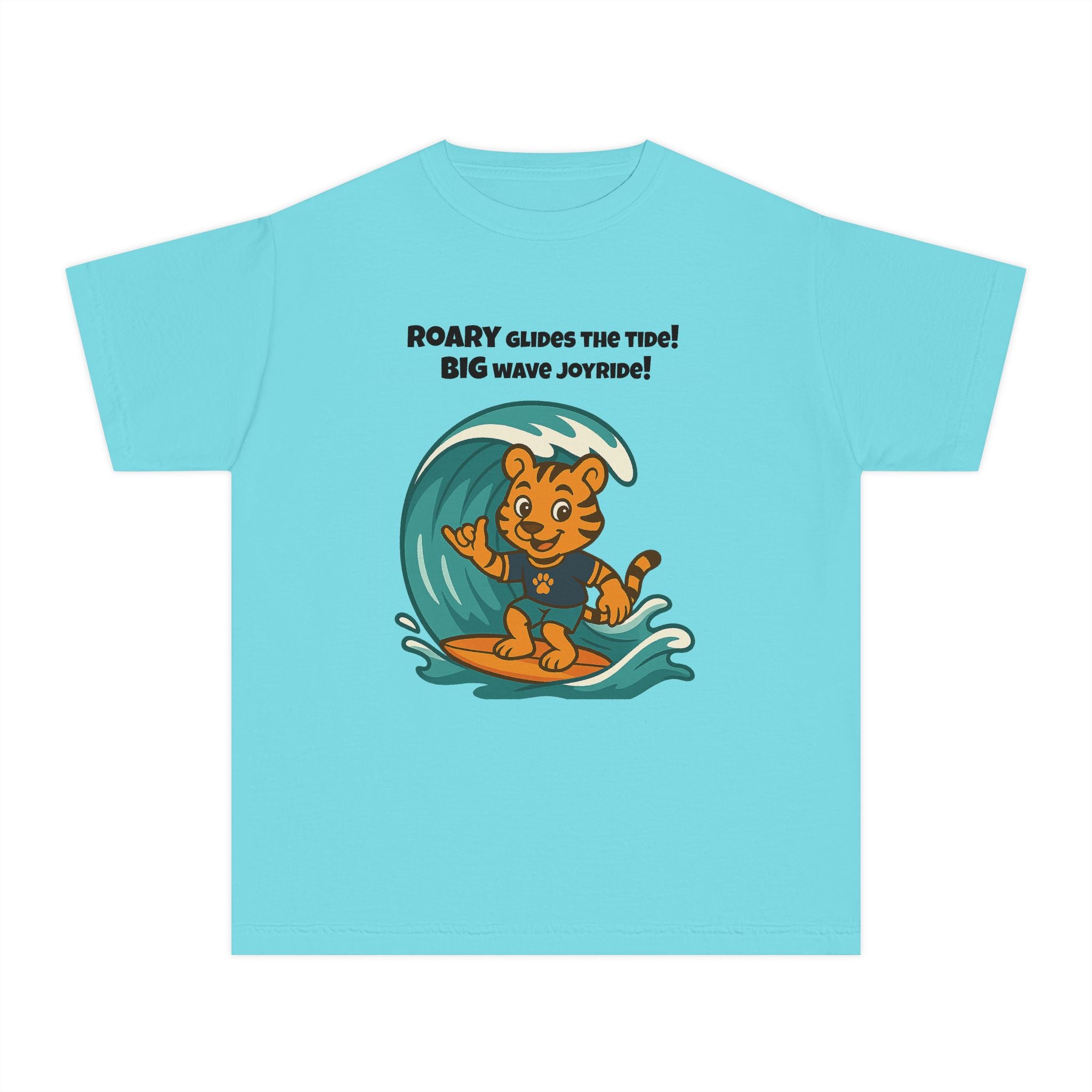 Youth Midweight Cotton Tee - Roary's Surf time