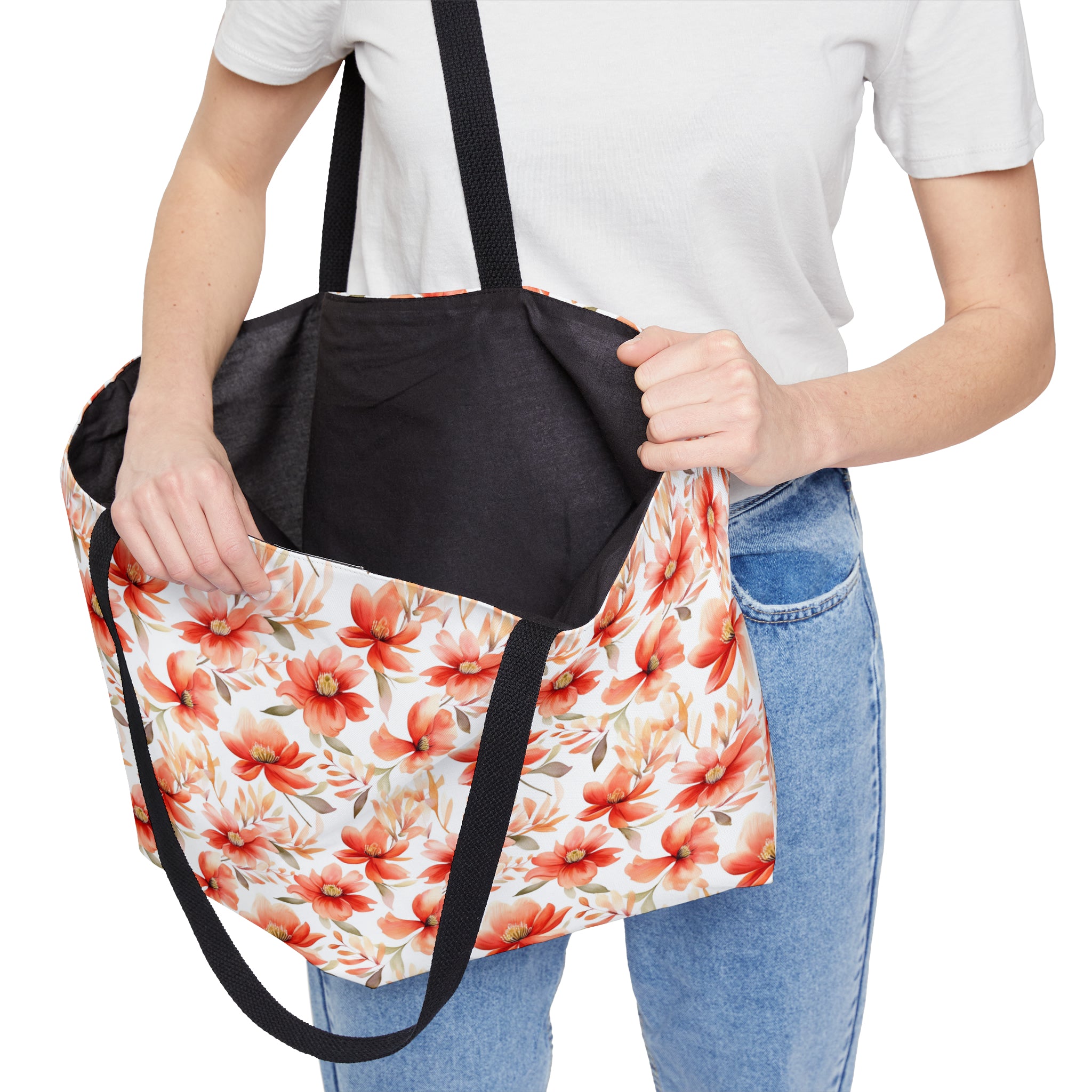 Weekender Tote Bag (AOP) - Seamless Floral Designs 03