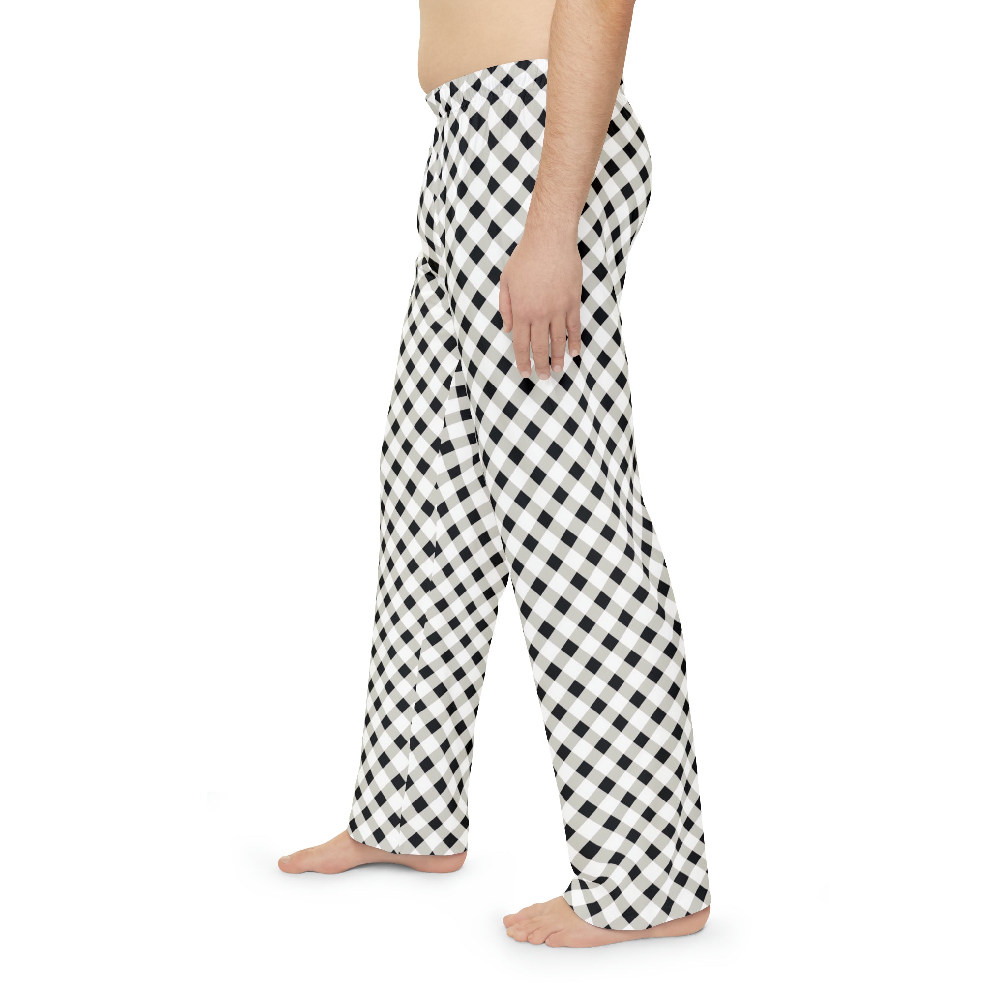 Men's Pajama Pants (AOP) - Seamless Checkered Designs 11