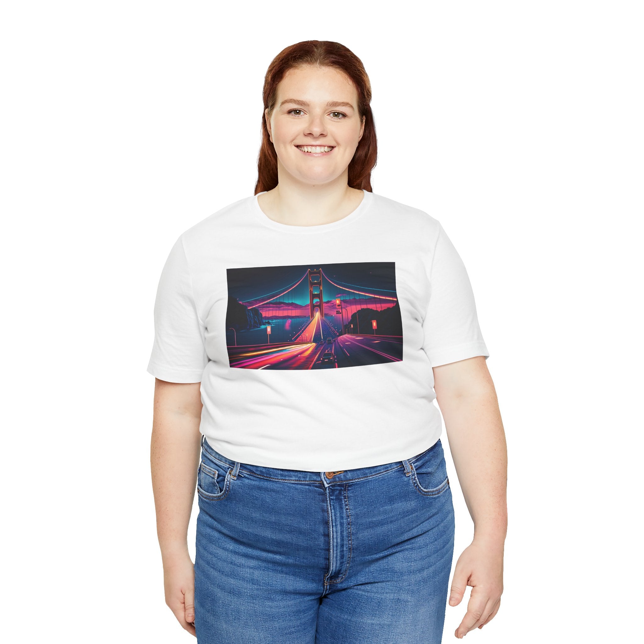 Unisex Jersey Short Sleeve Tee - Golden Gate Bridge, San Francisco, USA