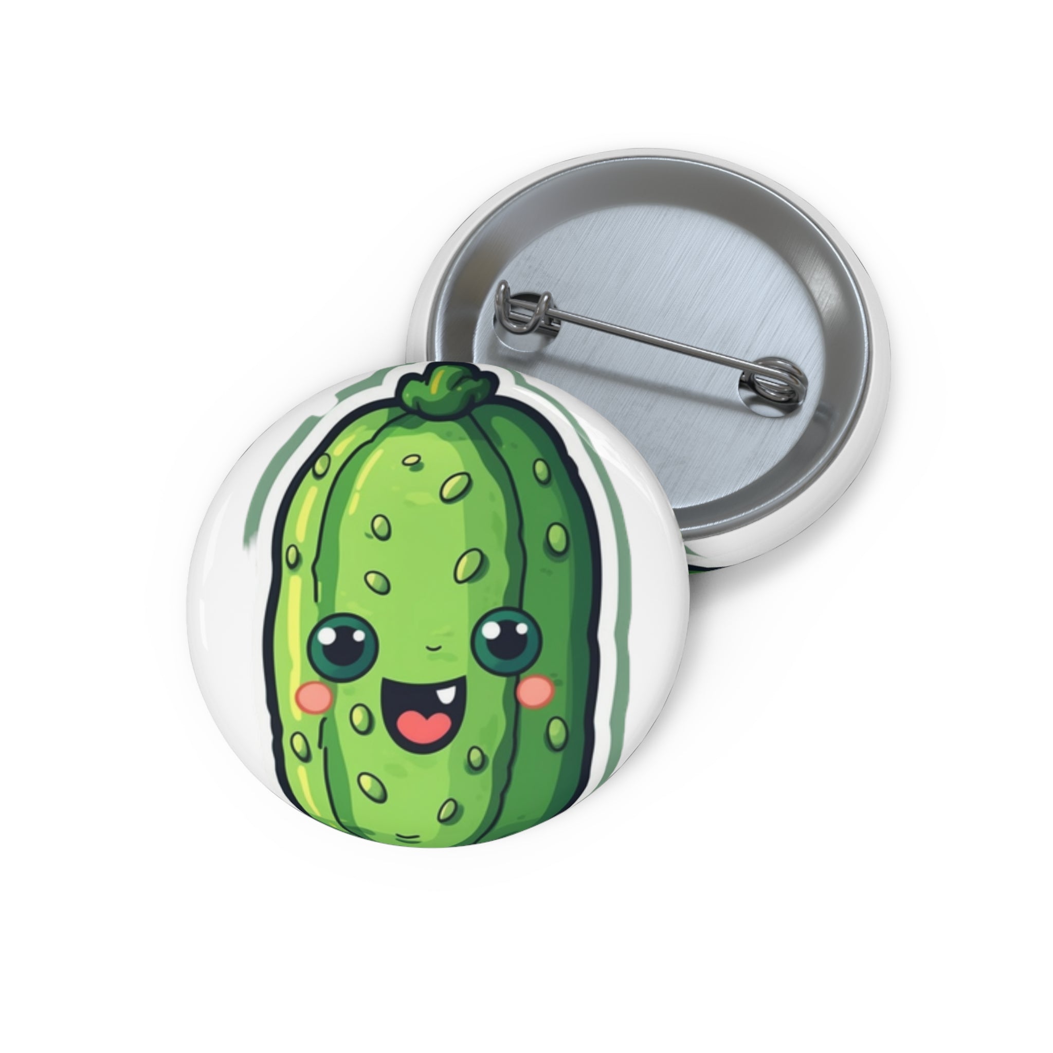 Custom Pin Buttons - Cucumber