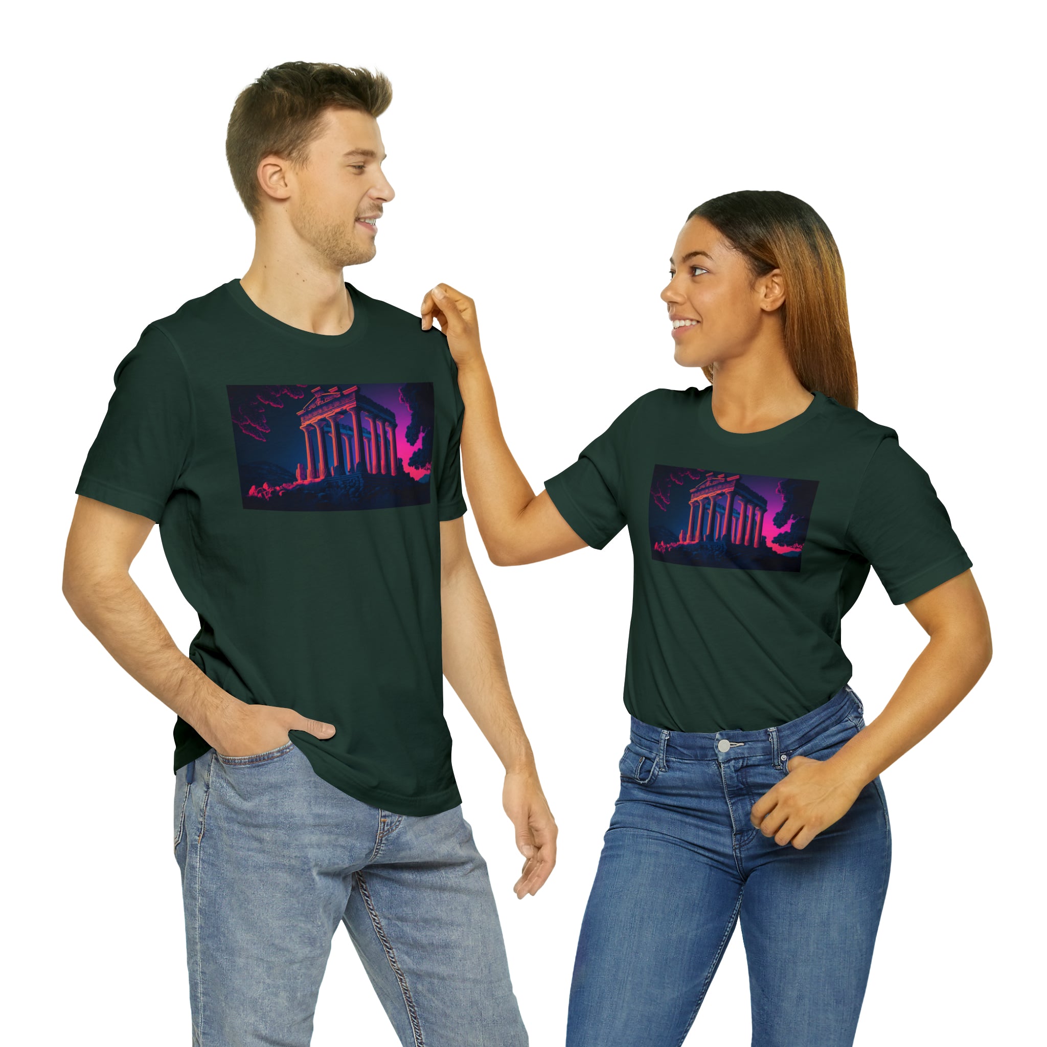 Unisex Jersey Short Sleeve Tee - Olympia, Greece
