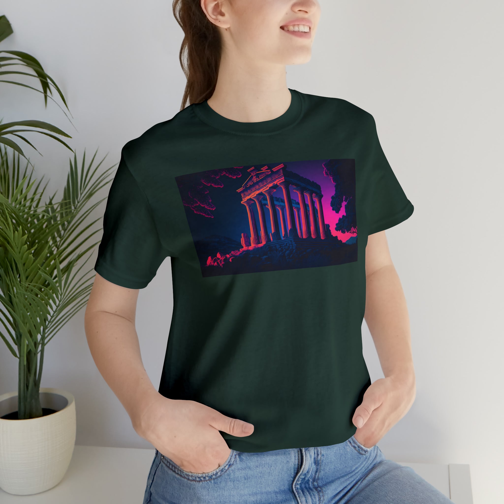 Unisex Jersey Short Sleeve Tee - Olympia, Greece