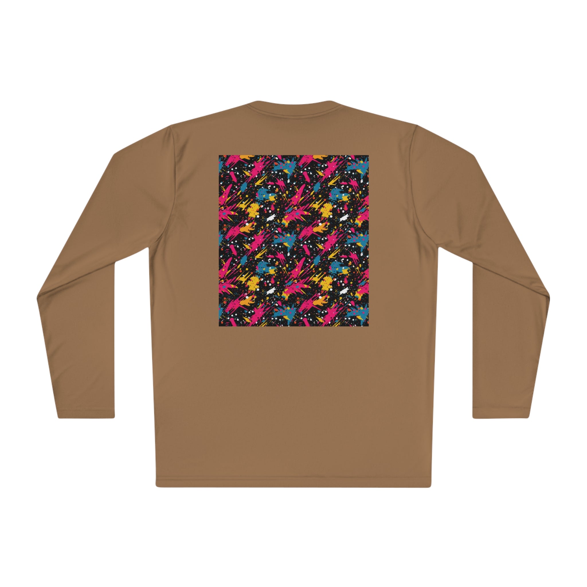 Unisex Lightweight Long Sleeve Tee (AOP) - Abstract Designs 10