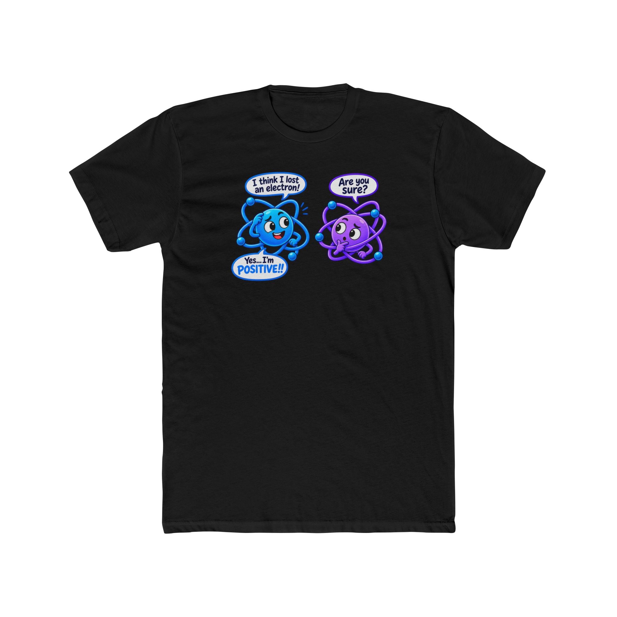 Men's Cotton Crew Tee - Science collection - Atomic Conversation