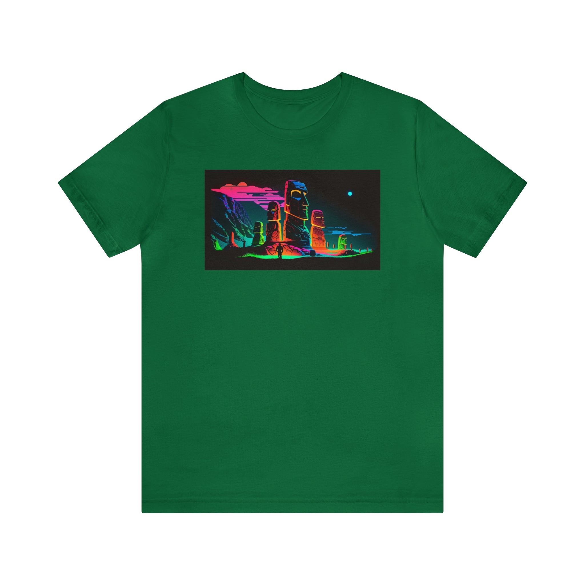 Unisex Jersey Short Sleeve Tee - Easter Islands, Chile